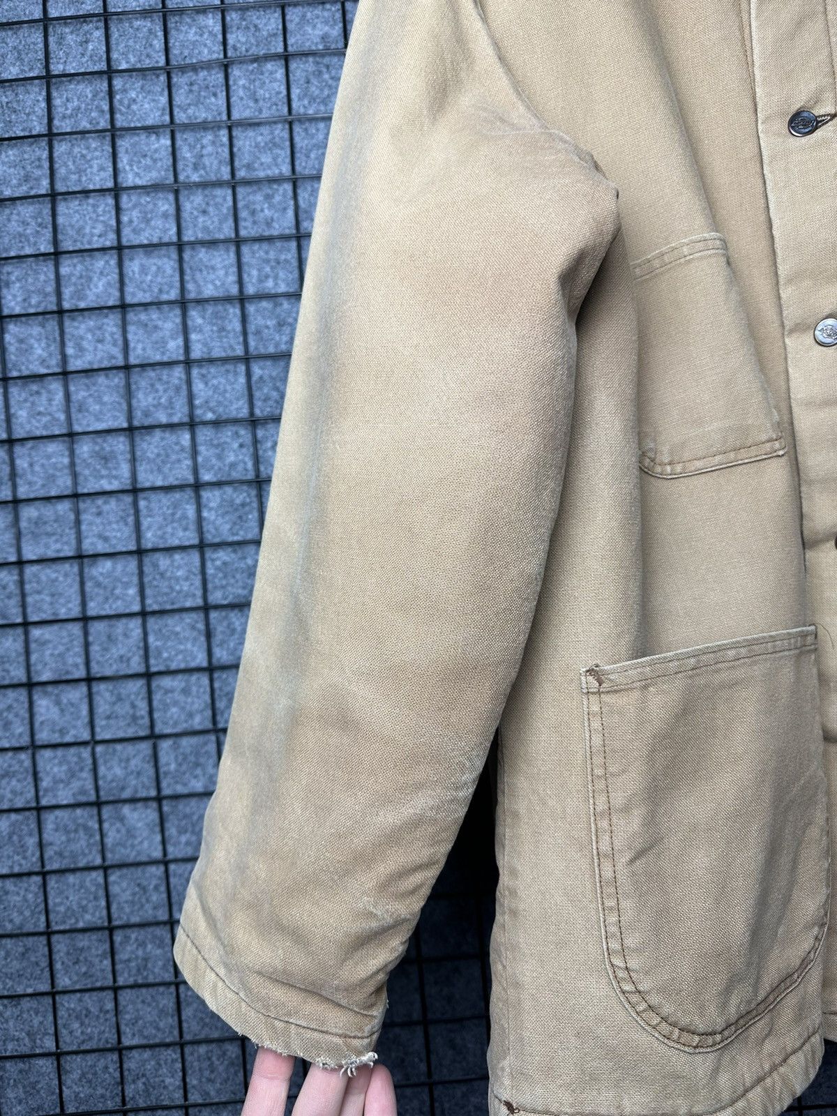 Vintage Dickies Vintage Workwear Cotton Button Up Light Jacket SizeM Size US M / EU 48-50 / 2 - 8 Thumbnail