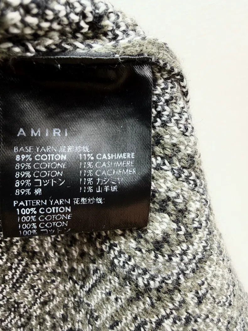 Amiri Amiri Size 34 Knitted Polo Short Sleeve Shirt Size US XS / EU 42 / 0 - 5 Thumbnail