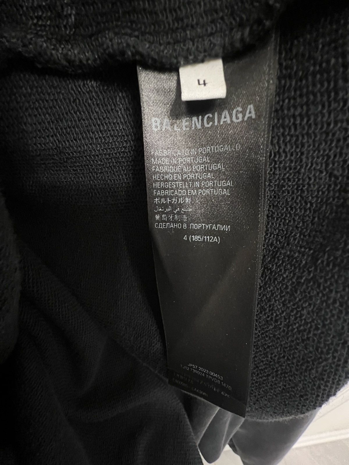 Balenciaga Balenciaga 3B Double Sided Embroidered Hoodie Size US XL / EU 56 / 4 - 6 Thumbnail