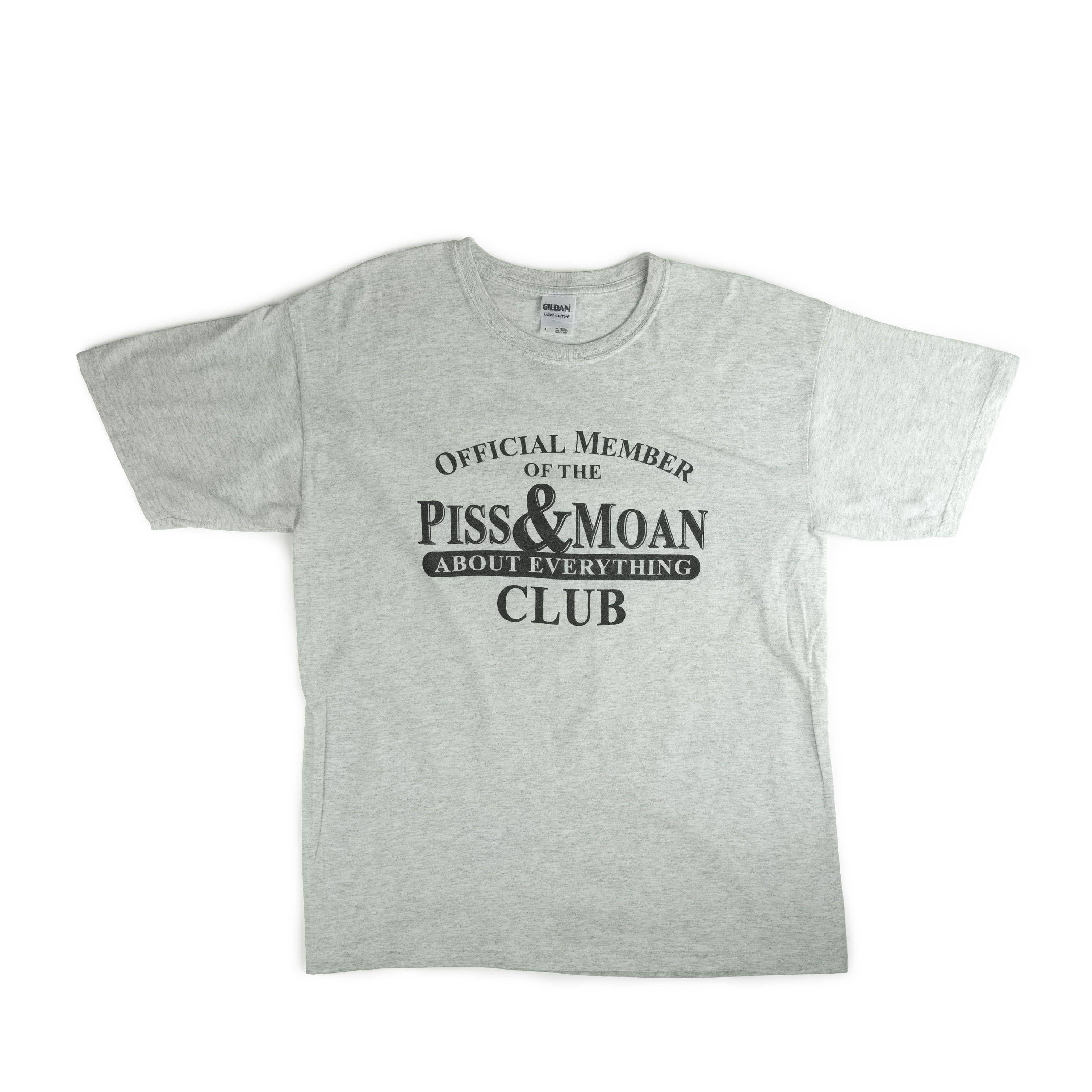 Vintage Vintage 2000's Piss & Moan Member Tee Shirt Size US L / EU 52-54 / 3 - 1 Thumbnail