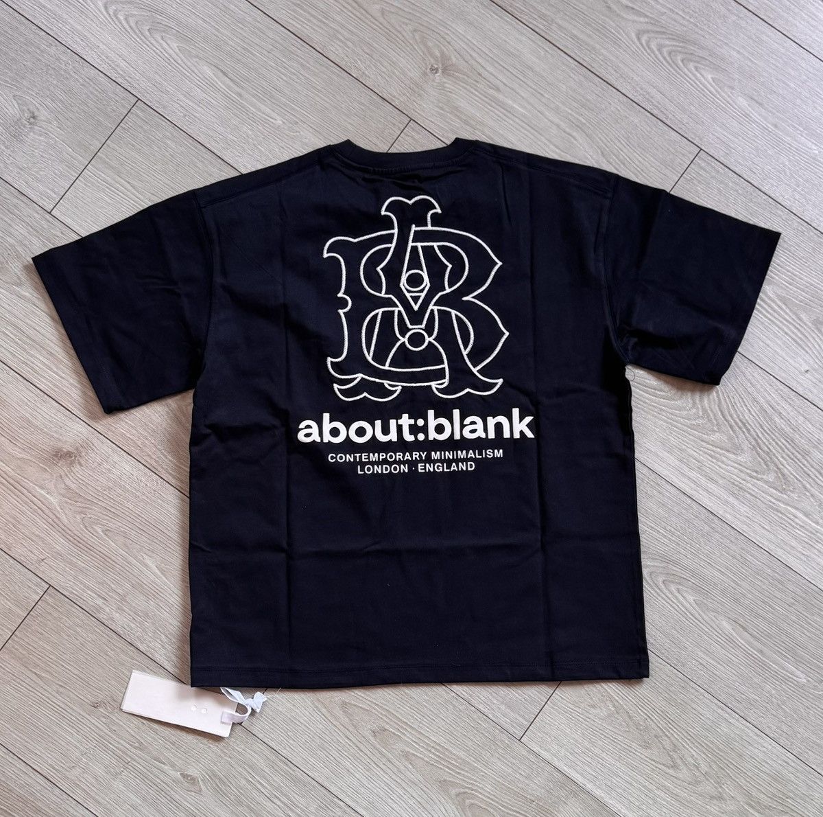 About:Blank About:Blank White Logo Tee | Minimal Form & Statement Design Size US L / EU 52-54 / 3 - 1 Thumbnail