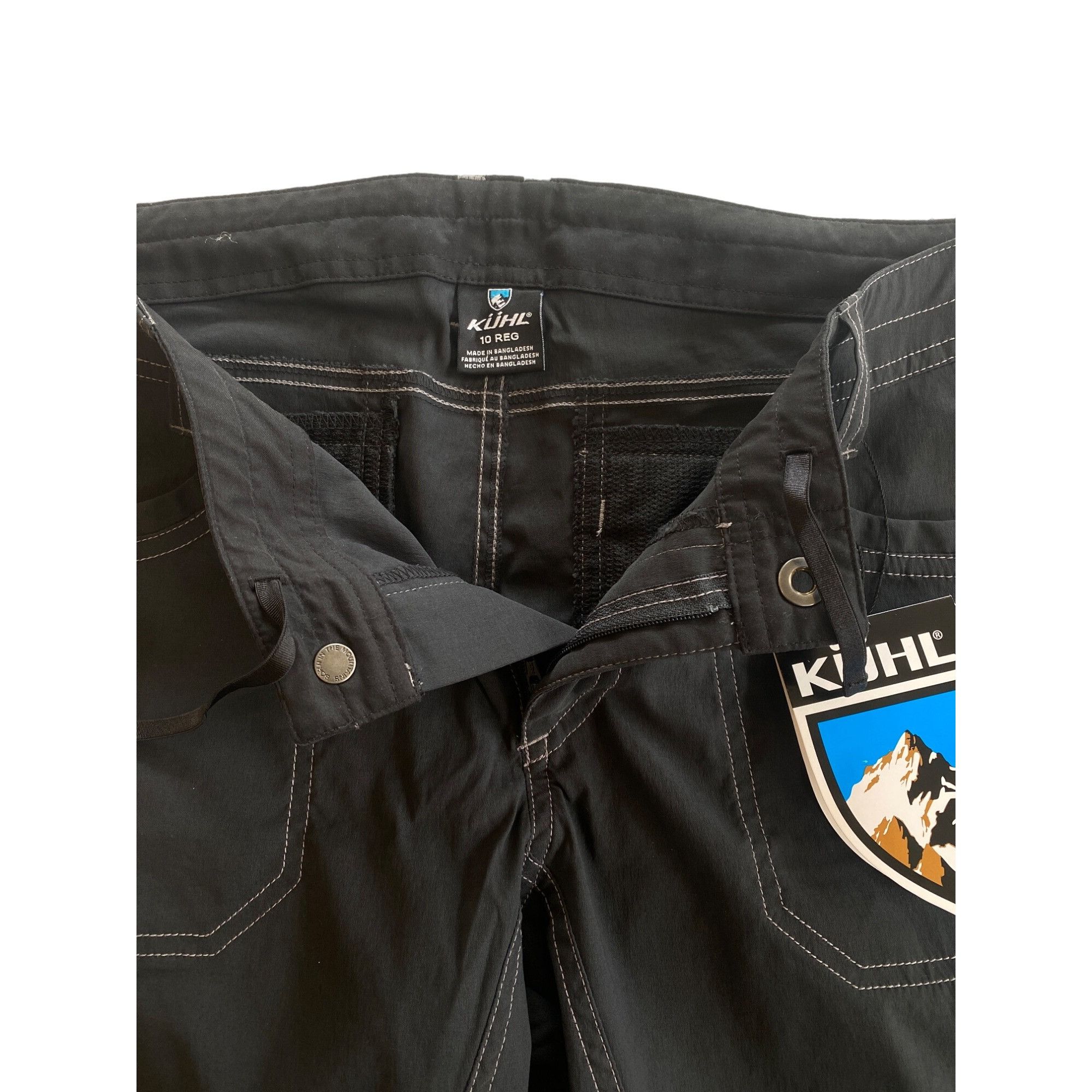 Kuhl NWT Kuhl Kliffside Air Cargo Pants Women's 10 Black Cargo Ve Size 32" / US 10 / IT 46 - 7 Thumbnail