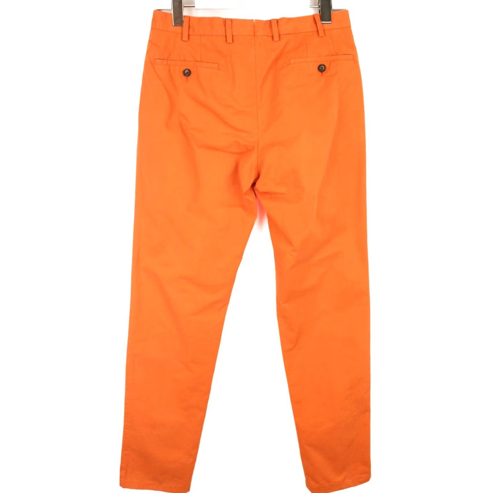Suitsupply Suitsupply B539 Trousers Men's EUR 46 Chino Slim Fit Zip Fly Orange Size US 30 / EU 46 - 2 Thumbnail