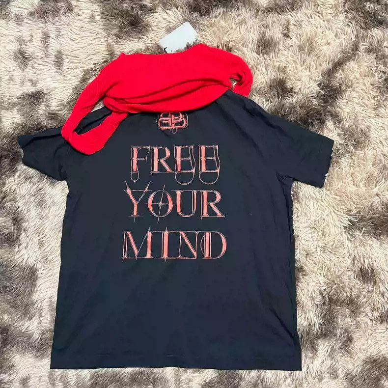Balenciaga Balenciaga 20FW Sanskrit Lock Devil's Eye Fake Two Piece Ho Size US M / EU 48-50 / 2 - 2 Thumbnail