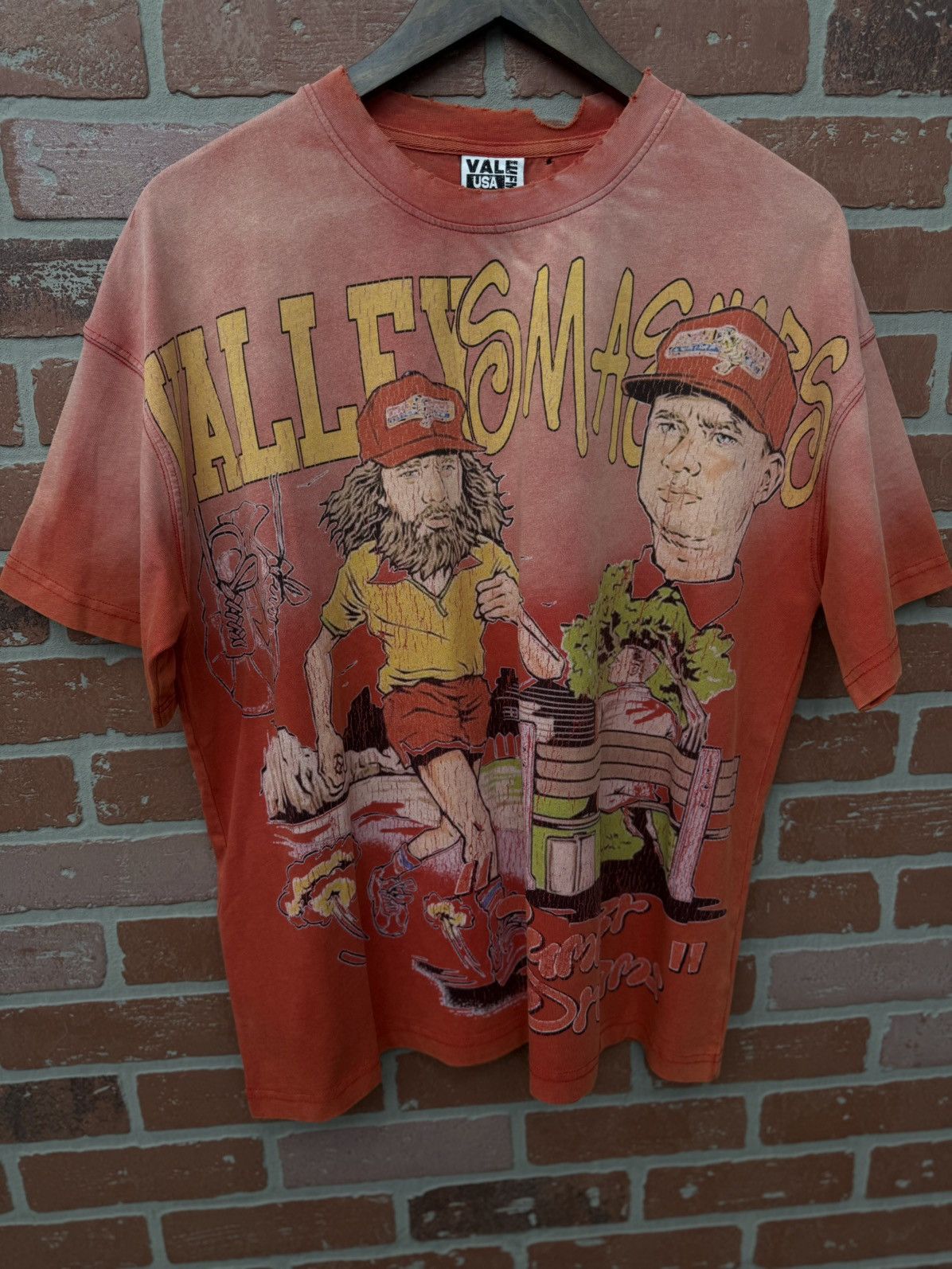 Vale Valley Red Summer Tee Men’s Size M (NEW) Size US M / EU 48-50 / 2 - 1 Thumbnail
