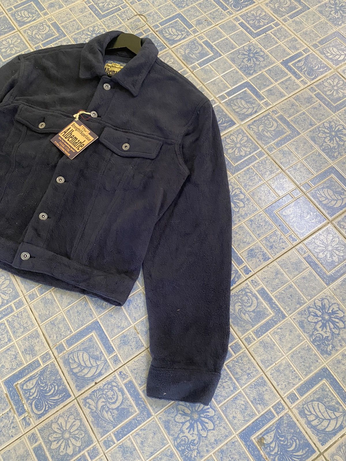 Other VINTAGE 80S ALBEMARLE FLEECE TRUCKER JACKET Size US M / EU 48-50 / 2 - 11 Thumbnail