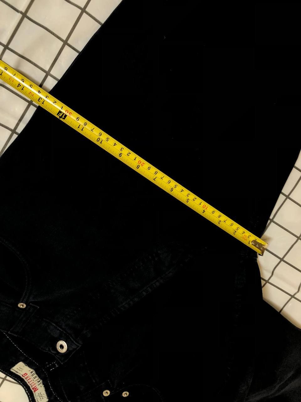 Mustang Mustang Oregon Jeans Straight Leg Black Denim Men's Size US 33 - 8 Thumbnail