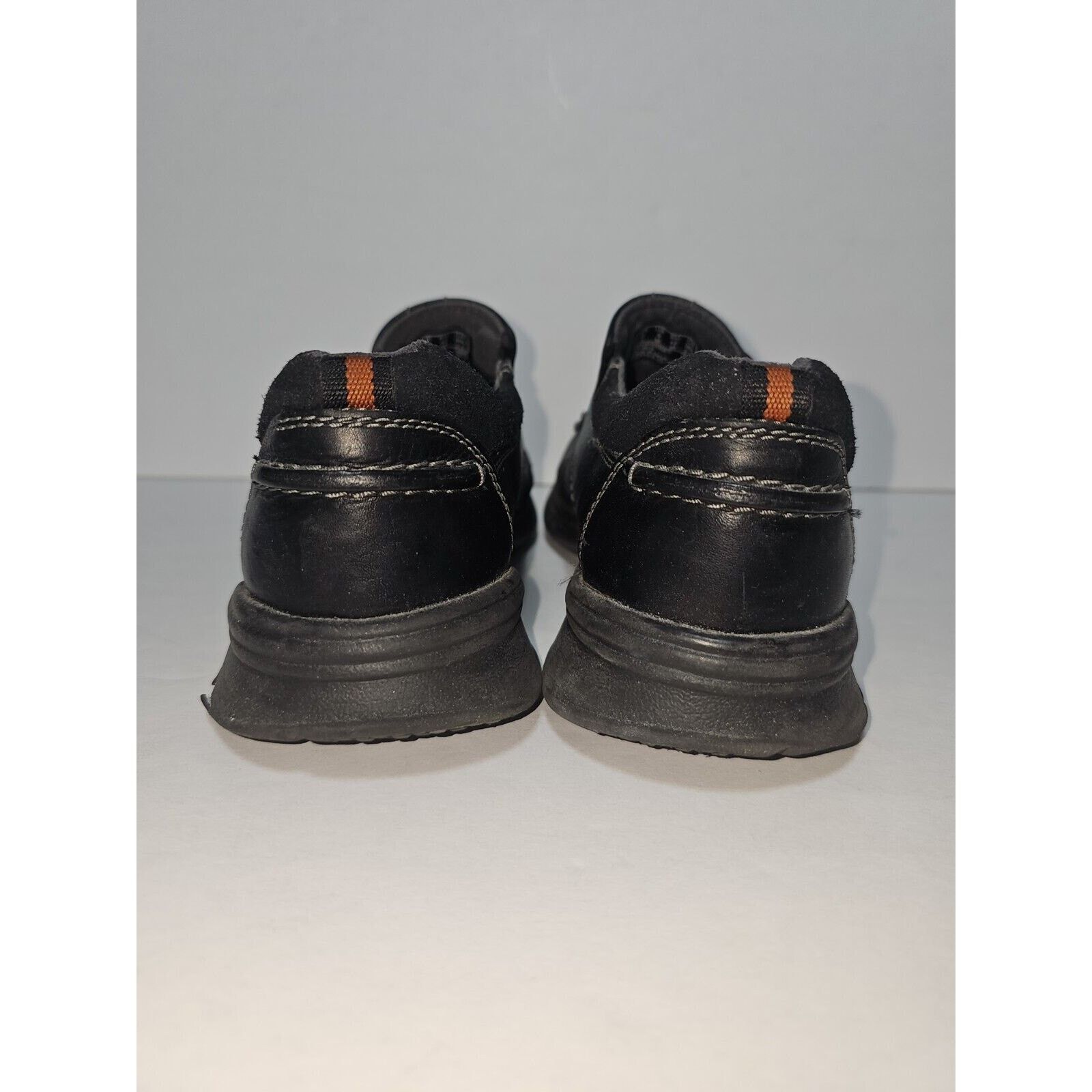 Clarks Clarks Men’ Black Leather Shoes Size 9M In Great Condition Size US 9 / EU 42 - 4 Thumbnail