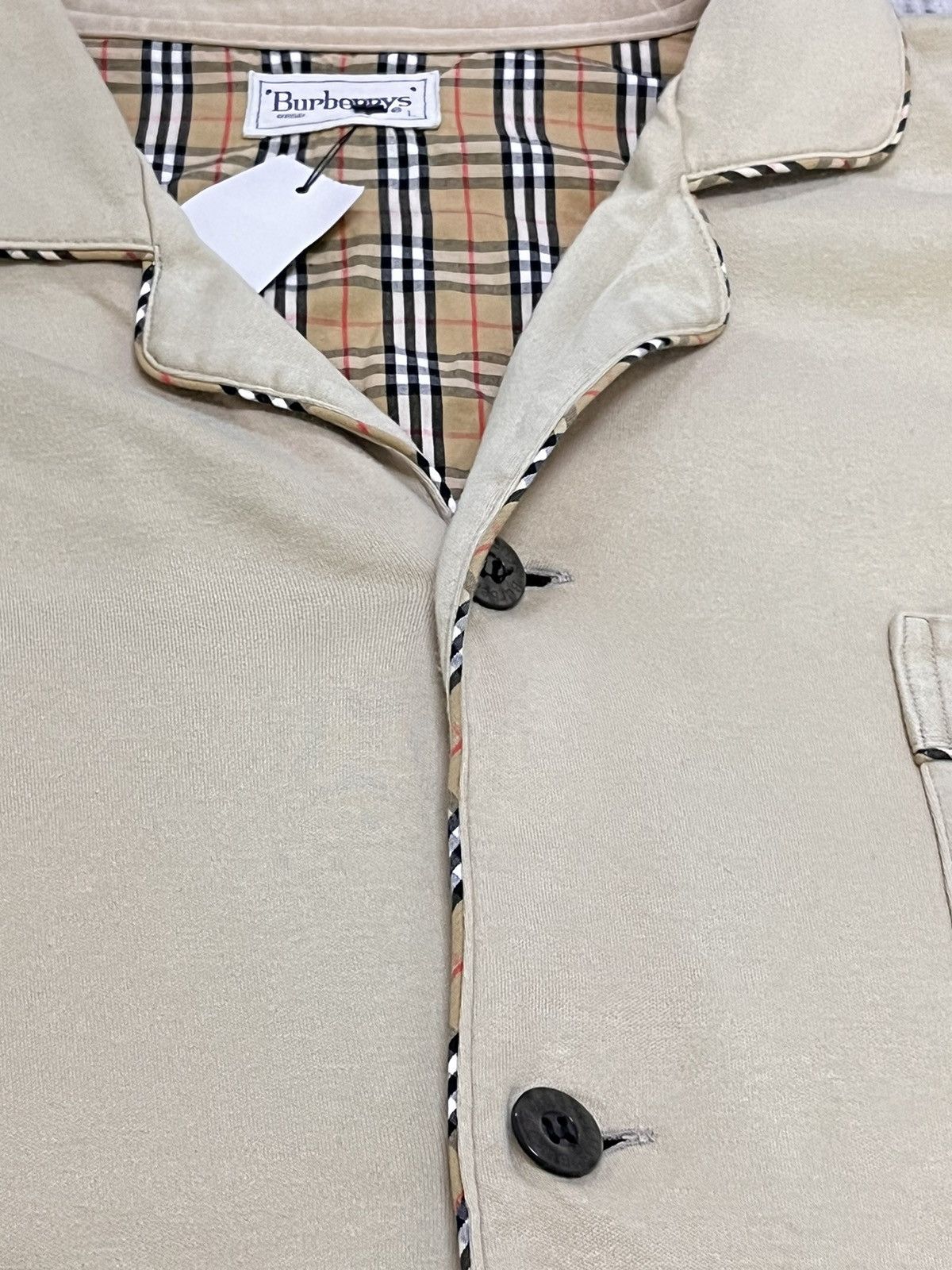 Burberry Vintage 80s burberry nova check knitwear Size US L / EU 52-54 / 3 - 4 Thumbnail