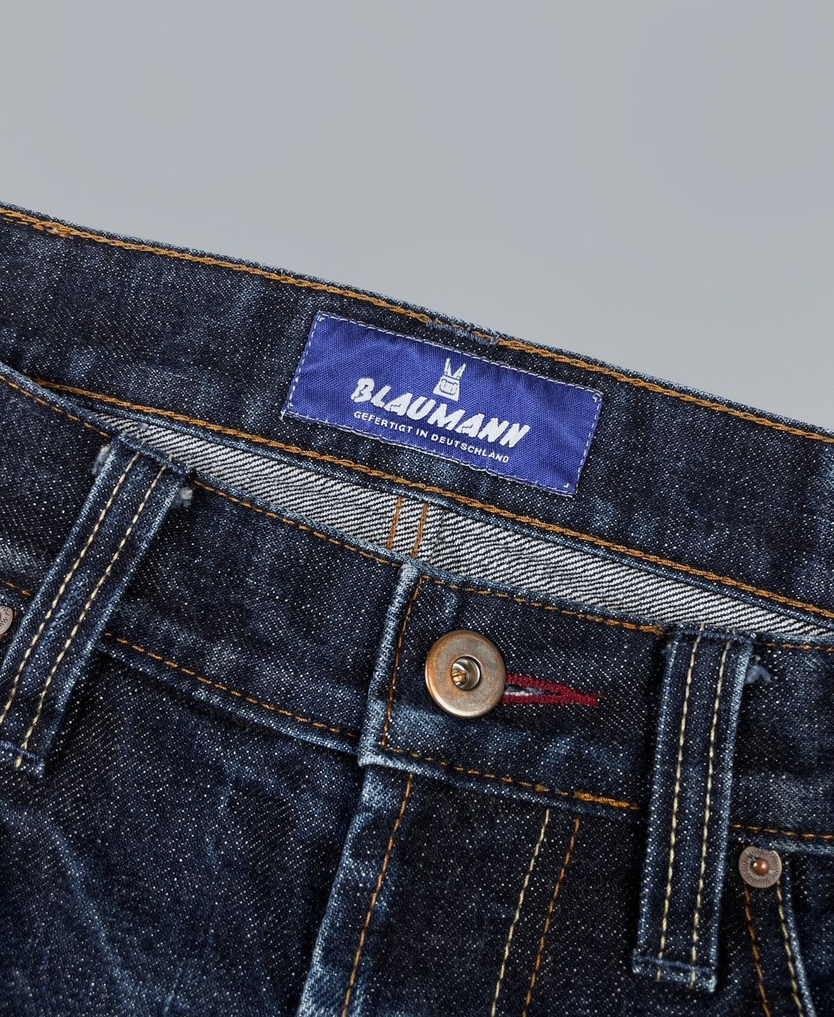 Other Men’s BLAUMANN Blue Raw Selvage Denim Pants Size W32 L32 Size US 32 / EU 48 - 8 Thumbnail