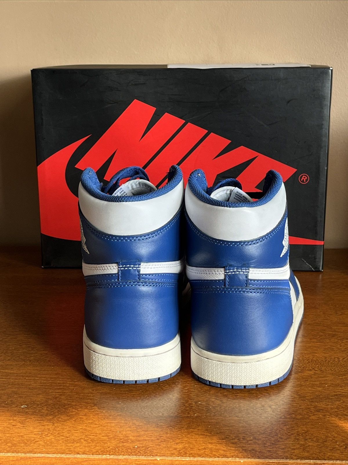 Jordan Brand × Nike Jordan 1 storm blue 2016 Size US 9 / EU 42 - 3 Thumbnail