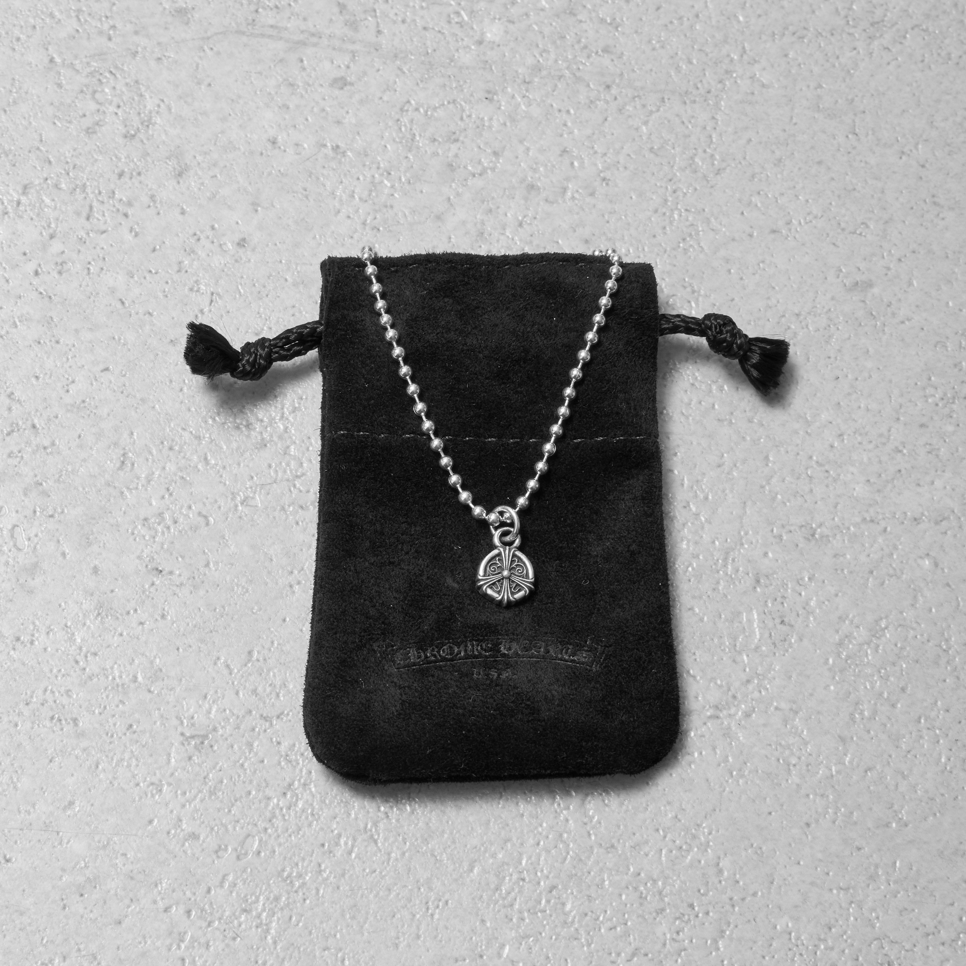 Chrome Hearts CHROME HEARTS Peace Sign Ball Chain Necklace Size ONE SIZE - 4 Thumbnail