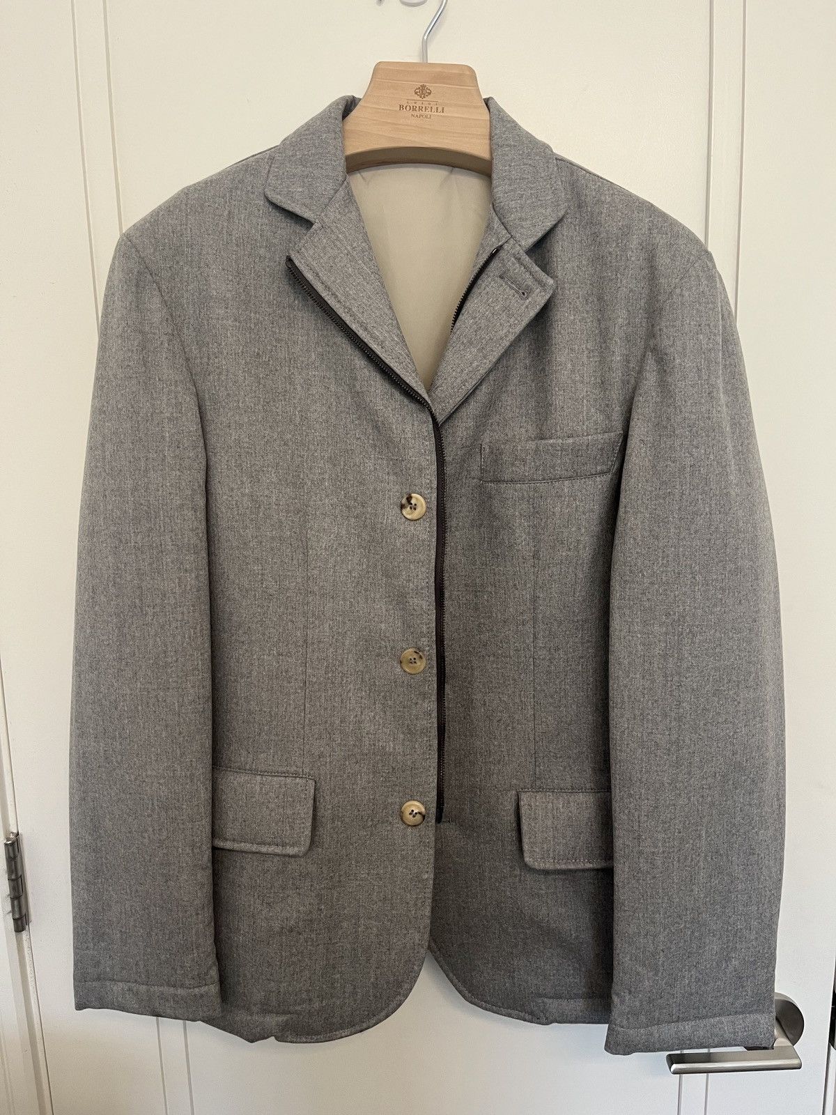 Luigi Borrelli Travel Jacket Size US M / EU 48-50 / 2 - 2 Thumbnail