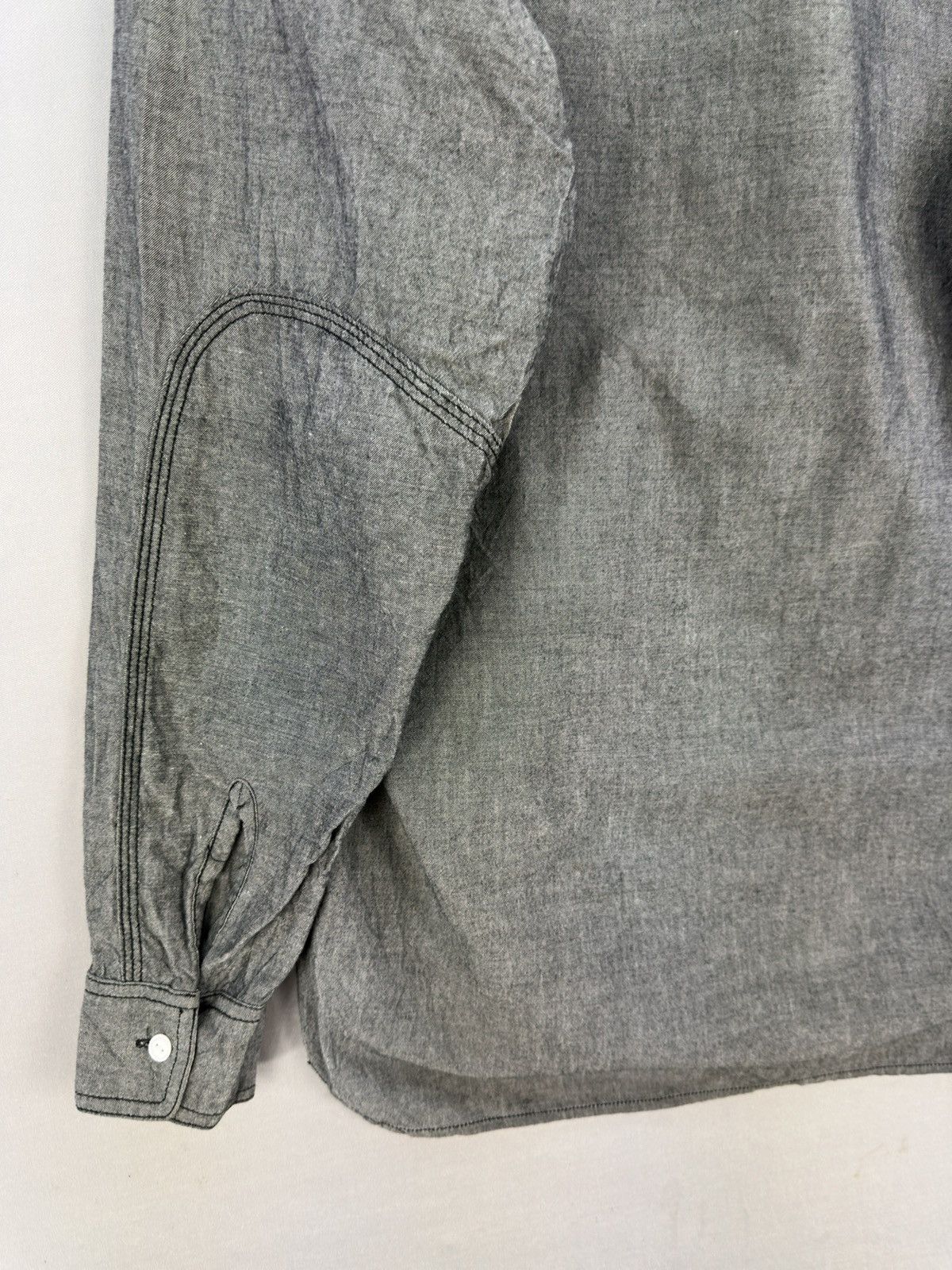 Beams Japan Beams Workwear Dungaree Shirt Button Up Size US M / EU 48-50 / 2 - 6 Thumbnail