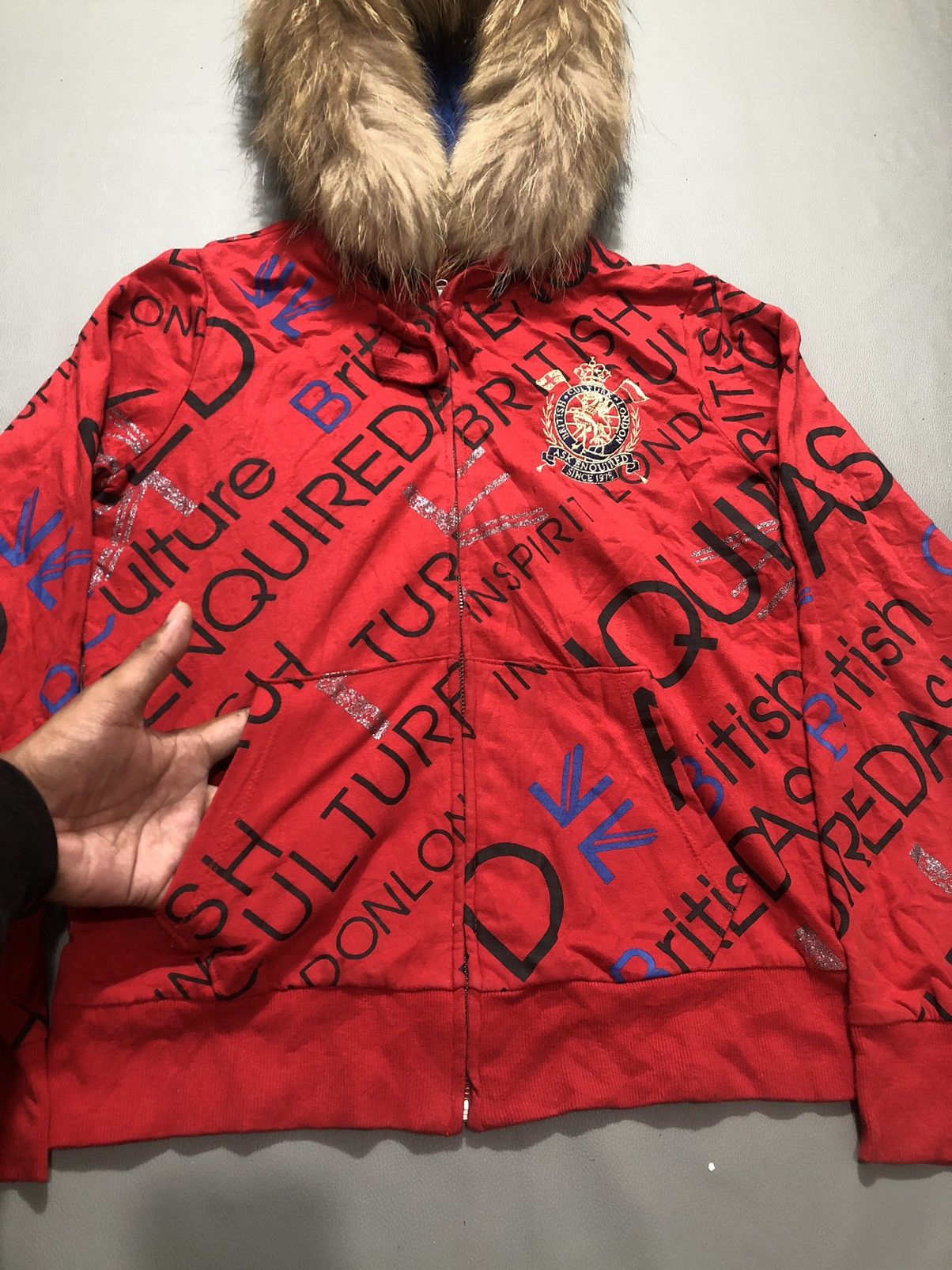 If Six Was Nine Poem Zipper Furhoodie Styled Goa Kmrii Size US M / EU 48-50 / 2 - 4 Thumbnail