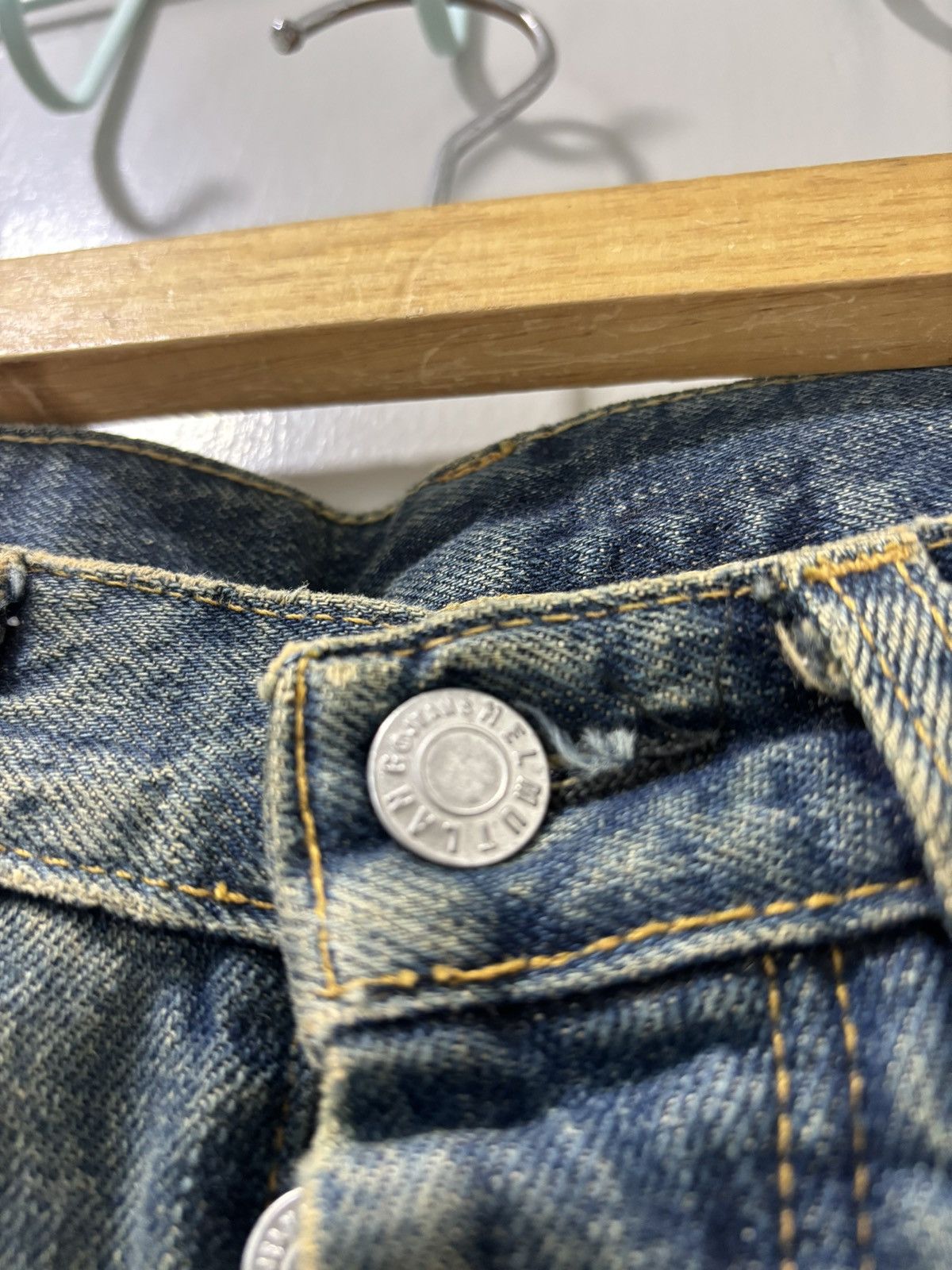 Helmut Lang × Vintage Grail 🔥 Iconic Helmut Lang denim 1999 Size US 28 / EU 44 - 4 Thumbnail