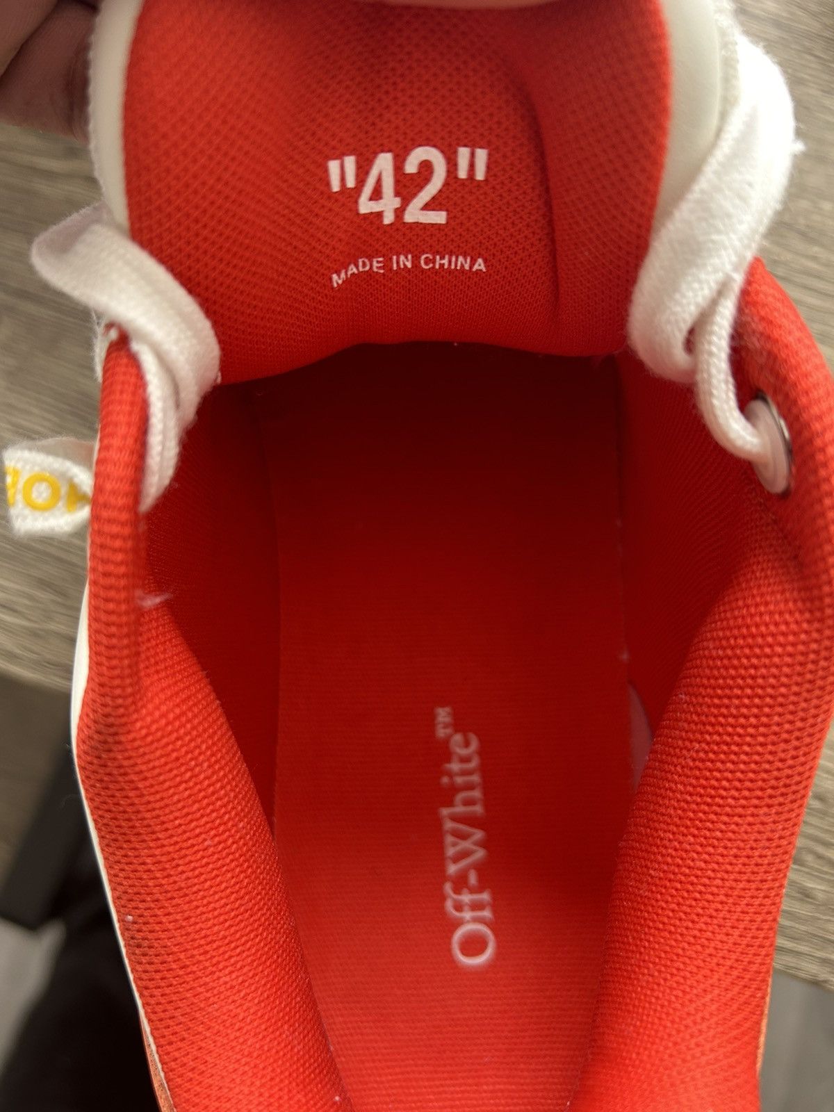 Off-White Off White Sneakers Size 9 Size US 9 / EU 42 - 11 Thumbnail