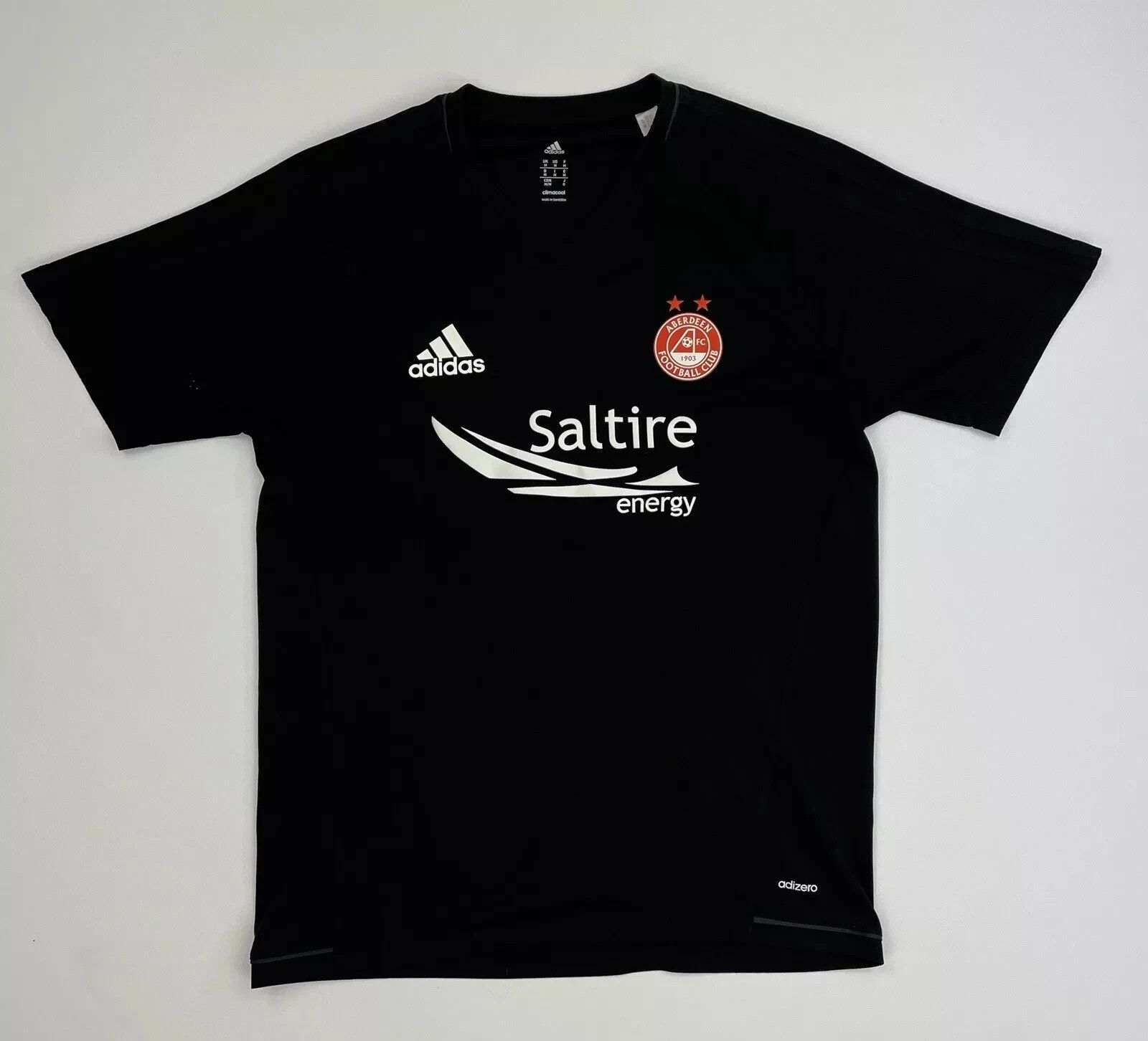 Adidas FC ABERDEEN 2017 2018 THIRD JERSEY SHIRT SOCCER PLAYER ISSUE Size US S / EU 44-46 / 1 - 1 Thumbnail