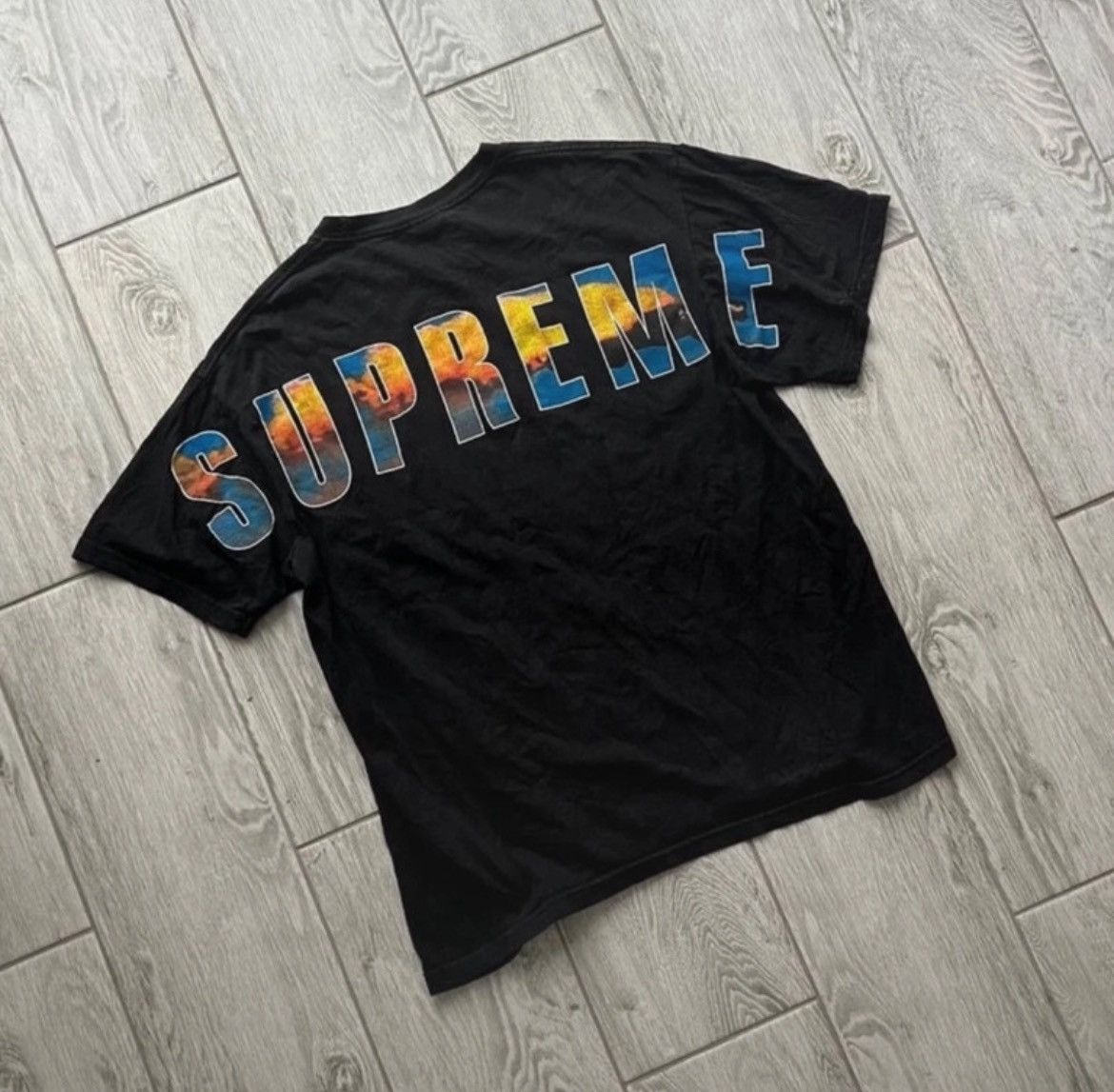 Supreme Crash tee black T shirt