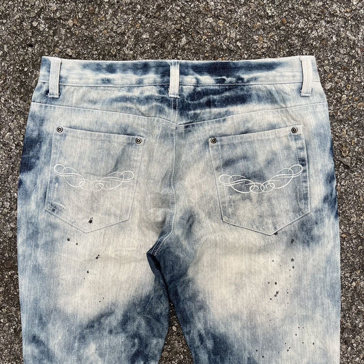 Hysteric Glamour Japanese Brand In The Attic ATC Homme Acid Wash Denim Jeans Size US 33 - 10 Thumbnail
