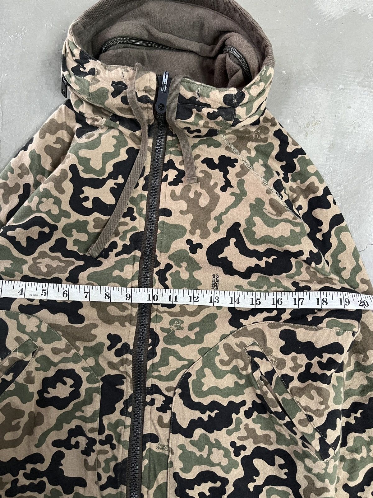 GOA Y2K REVERSIBLE BONO HOODIE CAMO ADDICT GOA LGB KMRII STYLE Size US S / EU 44-46 / 1 - 23 Thumbnail