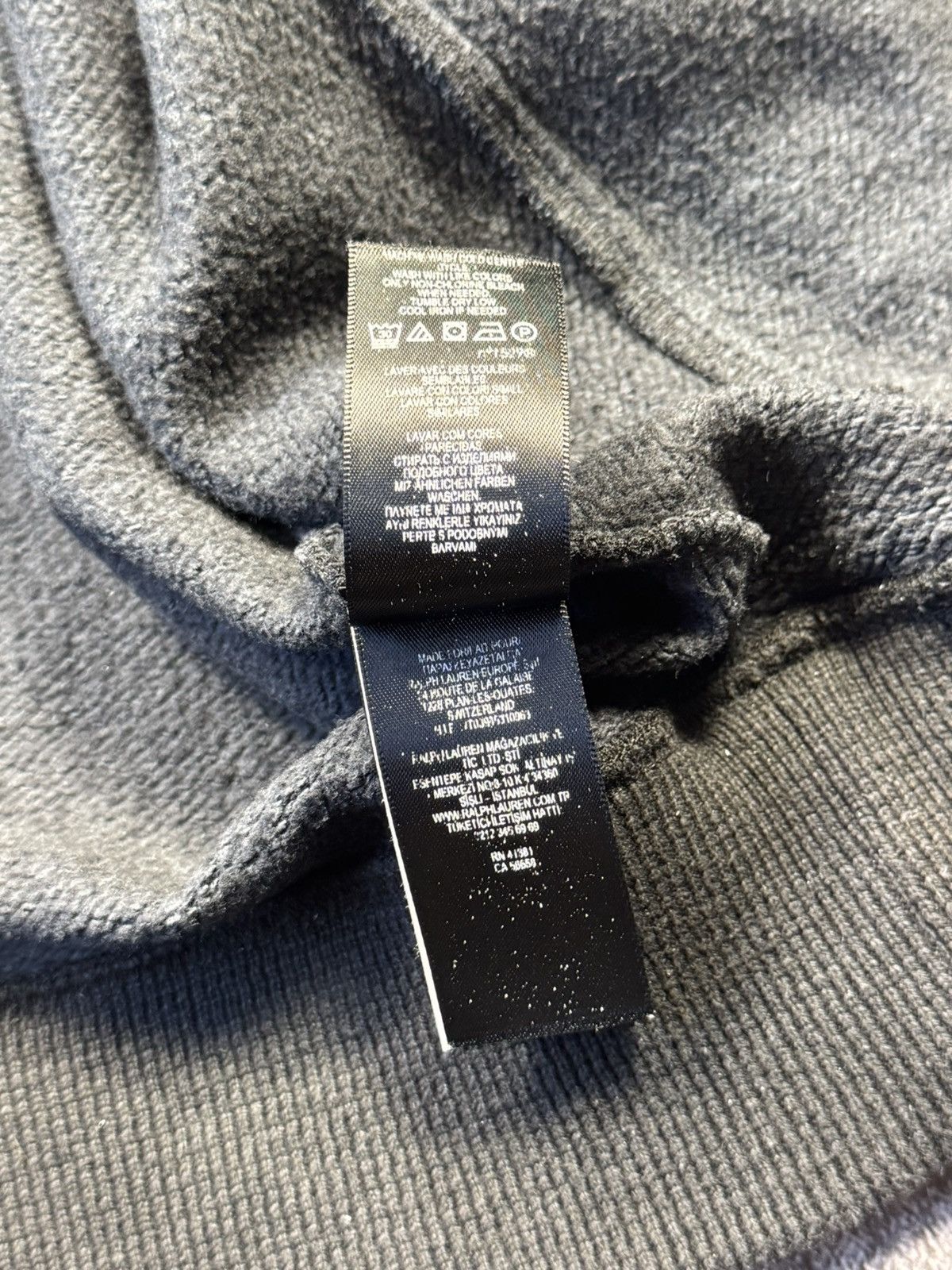 RRL Ralph Lauren RRL Ralph Lauren Double RL Zip-Up Bomber Jacket Faded Black Size US S / EU 44-46 / 1 - 7 Thumbnail