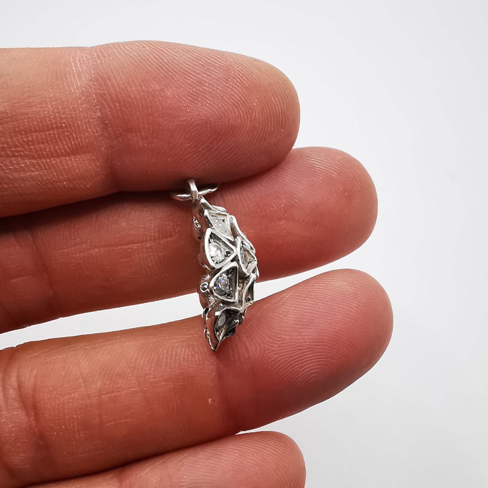 Vintage Vintage Pendant 925 Sterling Silver Jewelry 4,30g Size ONE SIZE - 7 Thumbnail