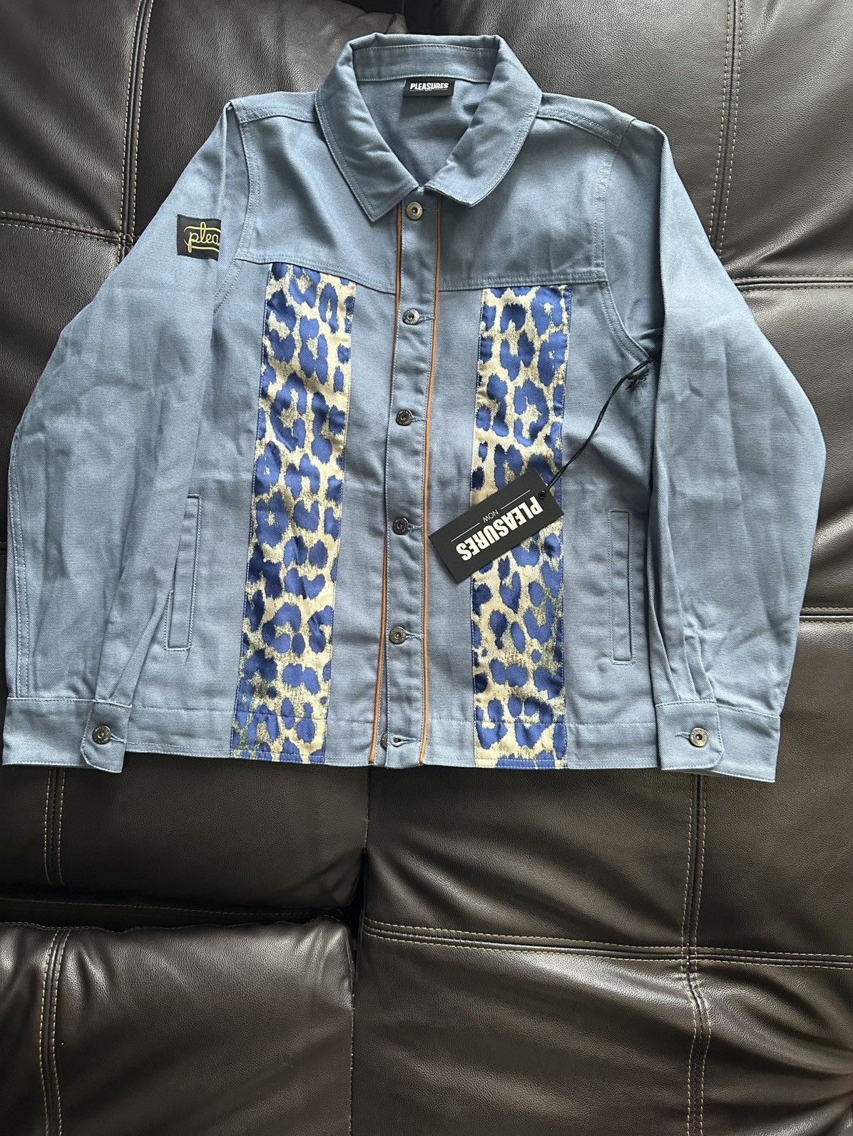 Pleasures Pleasures Denim Jacket Size US M / EU 48-50 / 2 - 1 Thumbnail