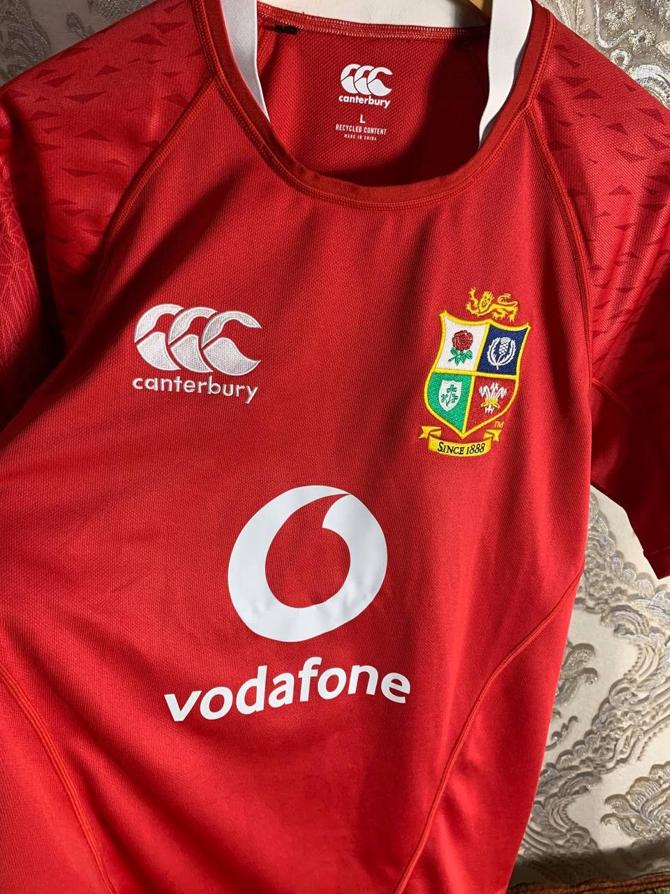 Canterbury of New Zealand Vintage Canterbury British & Irish Lions Pro Rugby Jersey Size US L / EU 52-54 / 3 - 3 Thumbnail