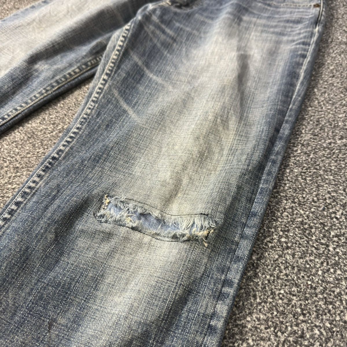 Levi's Vintage 2003 Levis 502 Distressed Denim W34 Size US 34 / EU 50 - 5 Thumbnail
