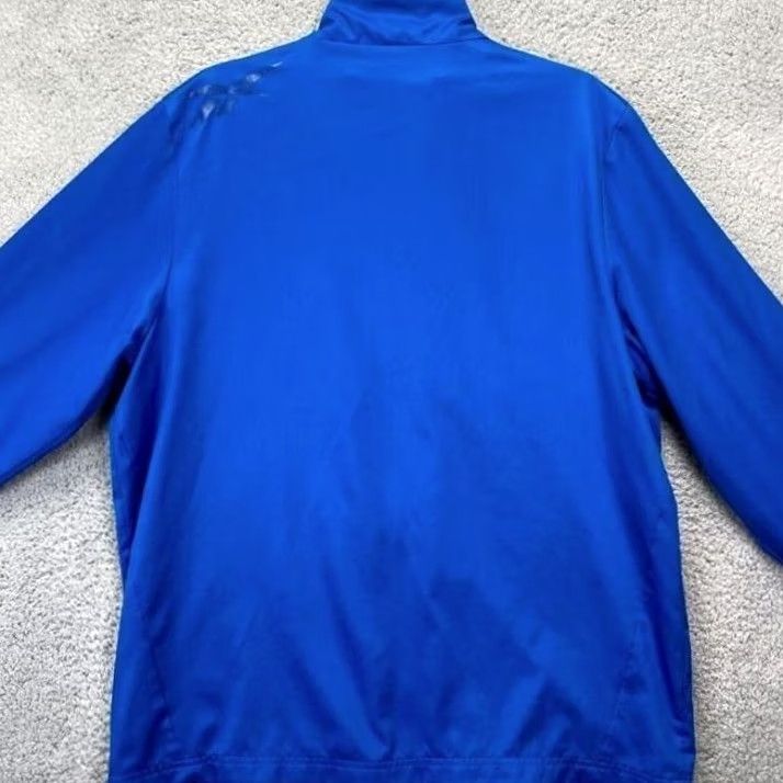 Reebok Reebok Jacket Mens L Blue Windbreaker Performance Lightweight Full Zip EUC Size US L / EU 52-54 / 3 - 2 Thumbnail