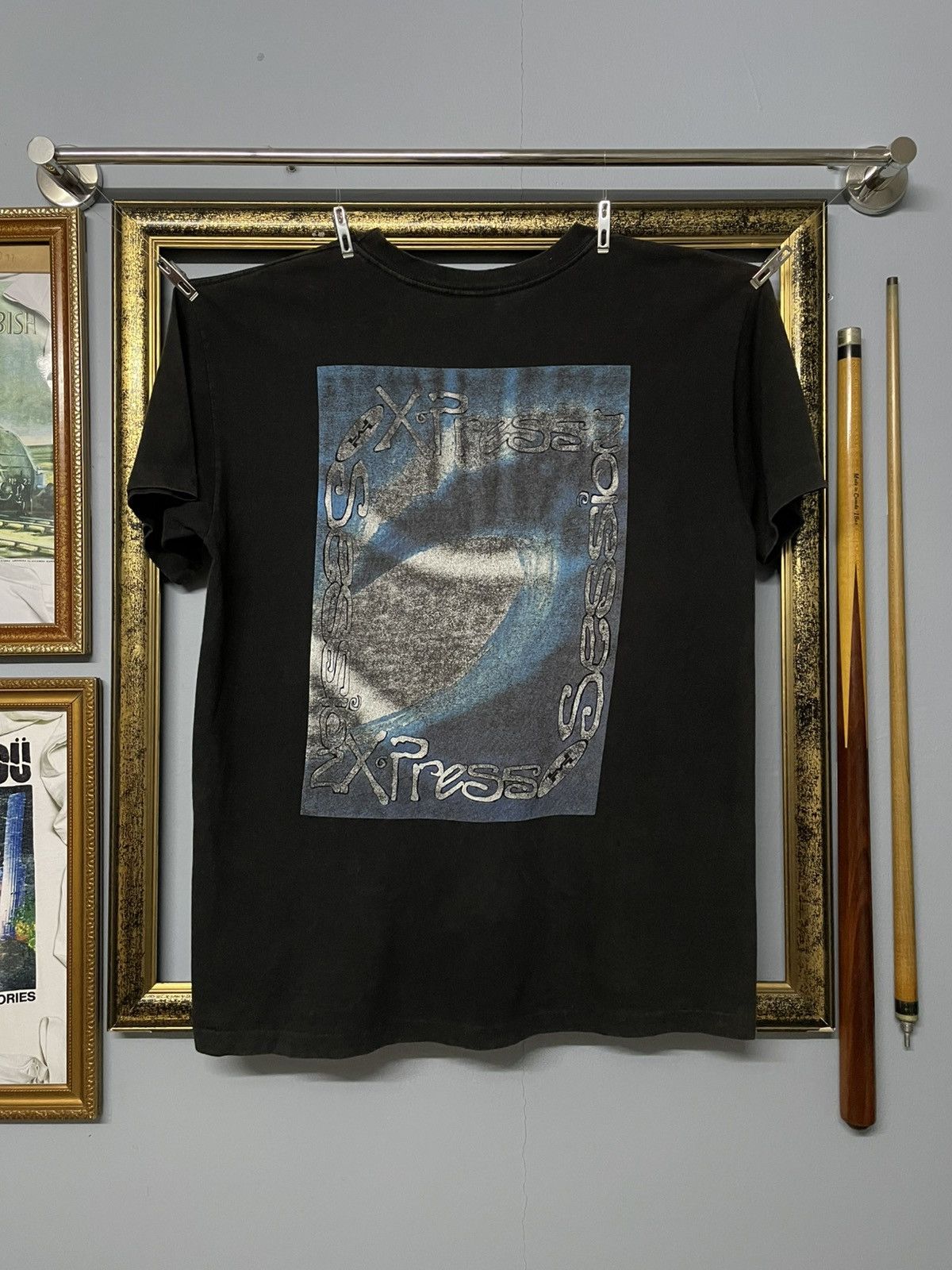 Vintage 90s Single Stitch Sunfaded Xpress Surf Style Tshirt