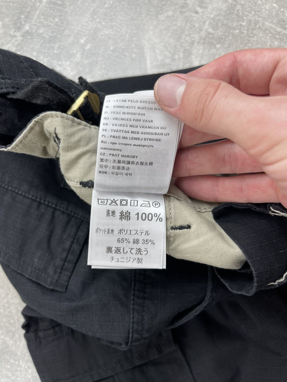 Carhartt Wip Carhartt WIP Aviation BlackTactical Ripstop Cargo Pants Size US 29 - 12 Thumbnail