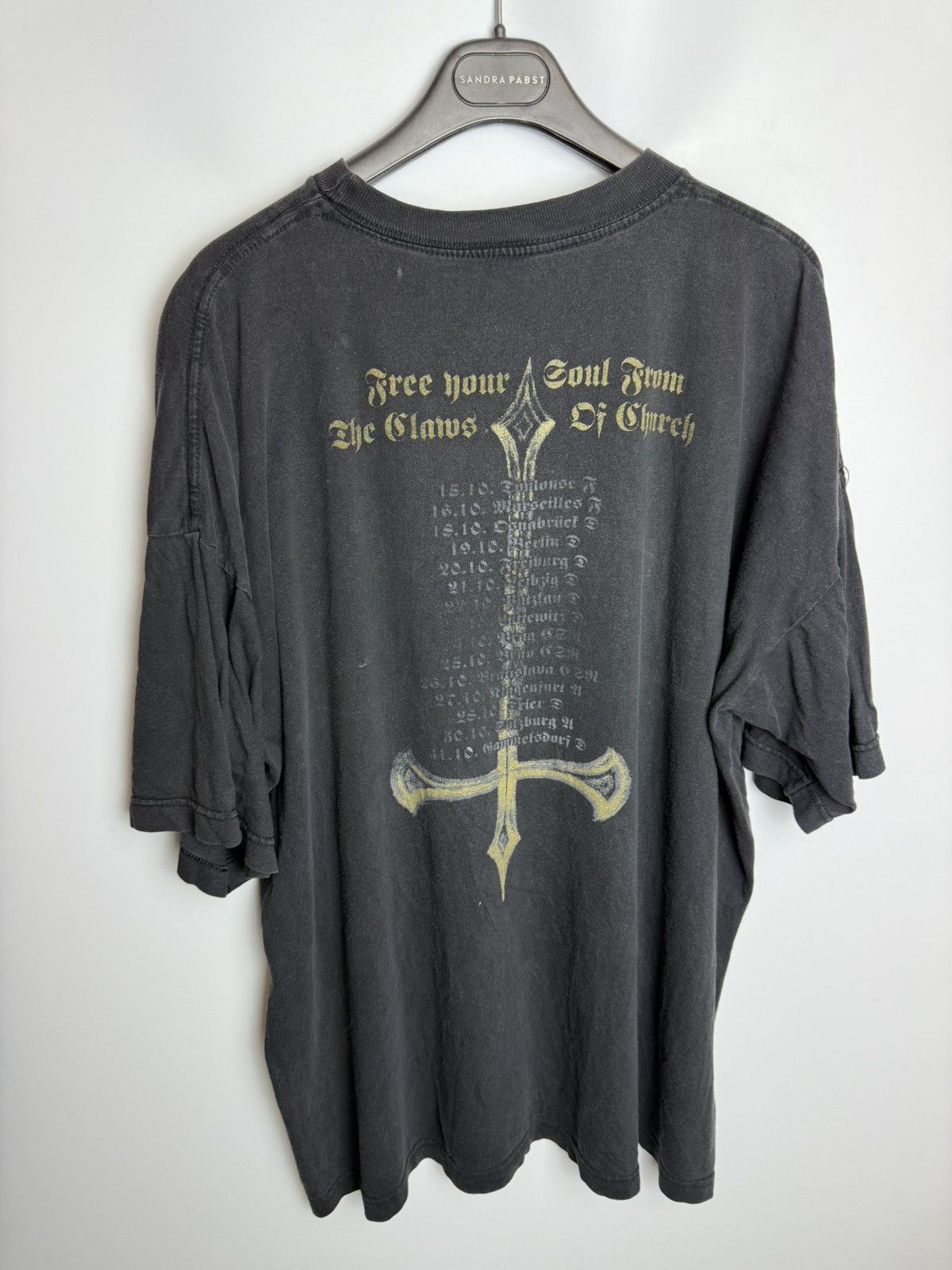 Band Tees 1993 Samael blood ritual tour vintage black metal merch Size US XL / EU 56 / 4 - 2 Thumbnail