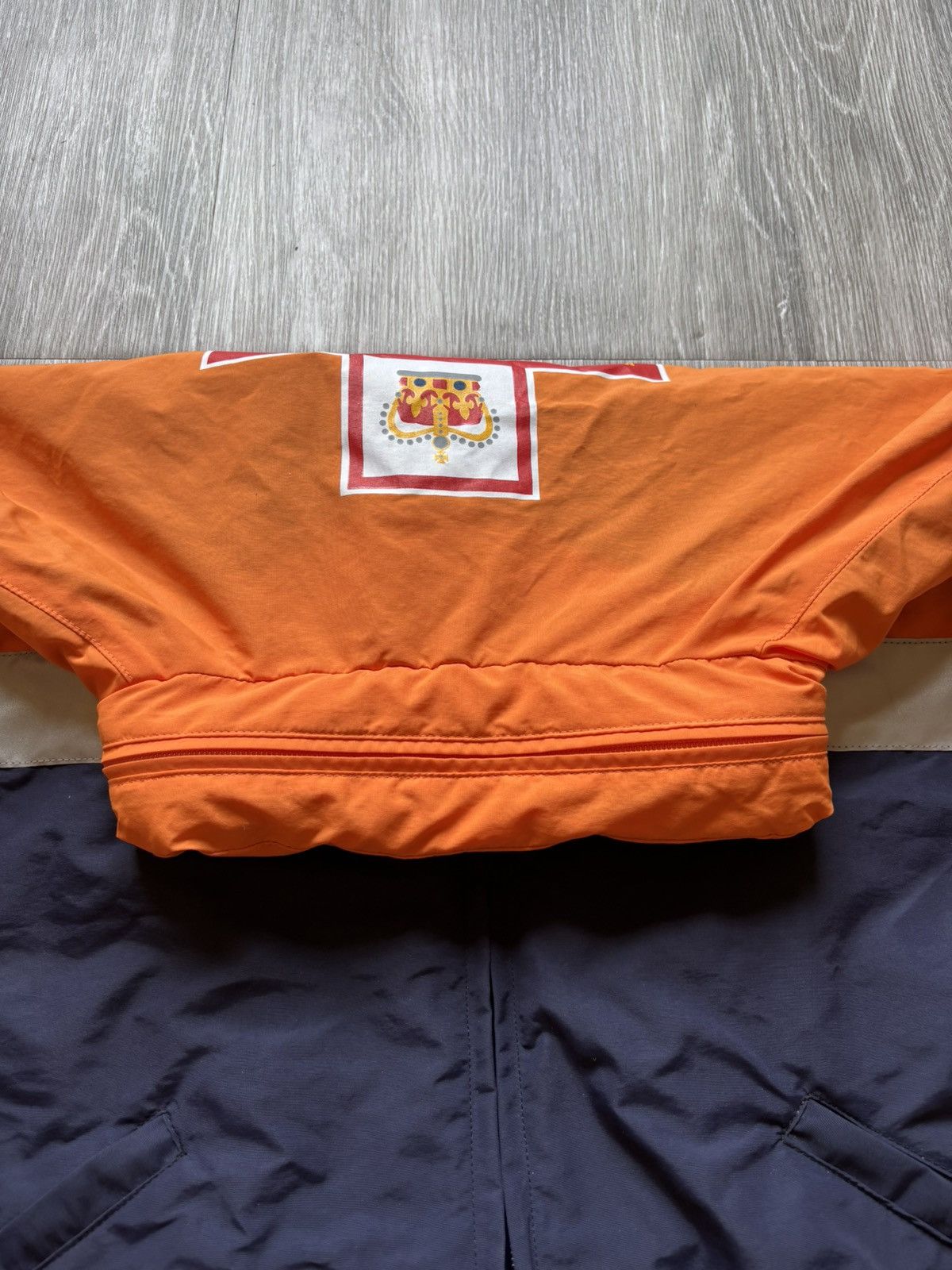 PROJECT G/R Project G/R Orange Upside Down Track Jacket Size US M / EU 48-50 / 2 - 11 Thumbnail