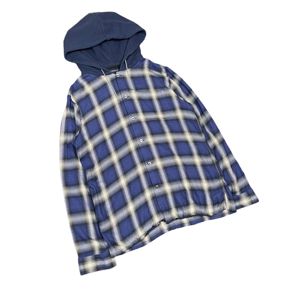 Jun Takahashi × Undercover John Undercover Flannel Hooded Button Up Size US M / EU 48-50 / 2 - 2 Thumbnail