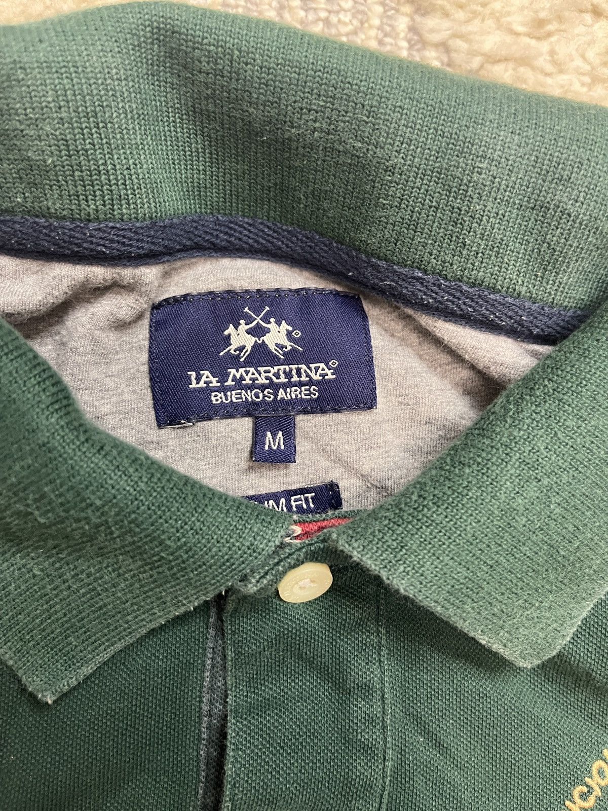 La Martina × Vintage La Martina Vintage Polo Italy Team Long Sleeve T Shirt Size US M / EU 48-50 / 2 - 4 Thumbnail