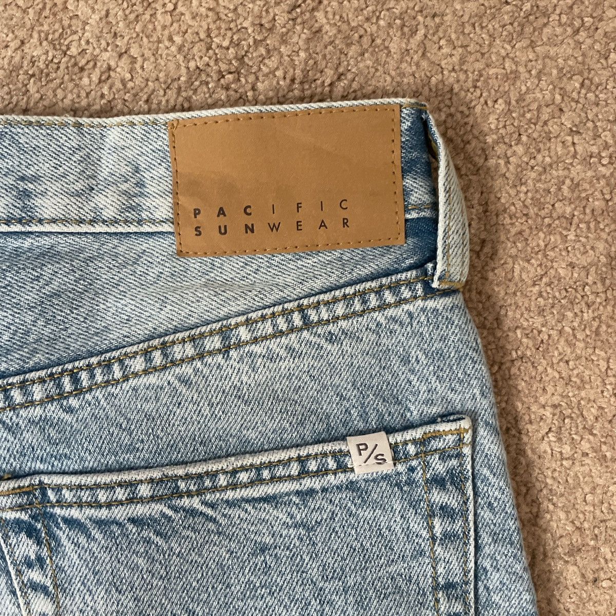 Pacsun Light Blue Wash Baggy Jeans Pacsun Size 28/30 Size US 28 / EU 44 - 3 Thumbnail