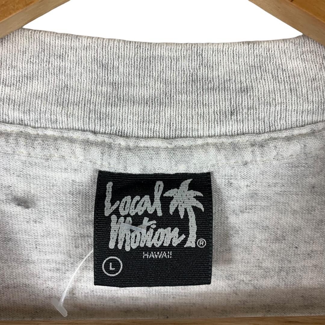 Vintage Vintage 90s LOCAL MOTION big logo back hit Surfing tee Size US L / EU 52-54 / 3 - 4 Thumbnail
