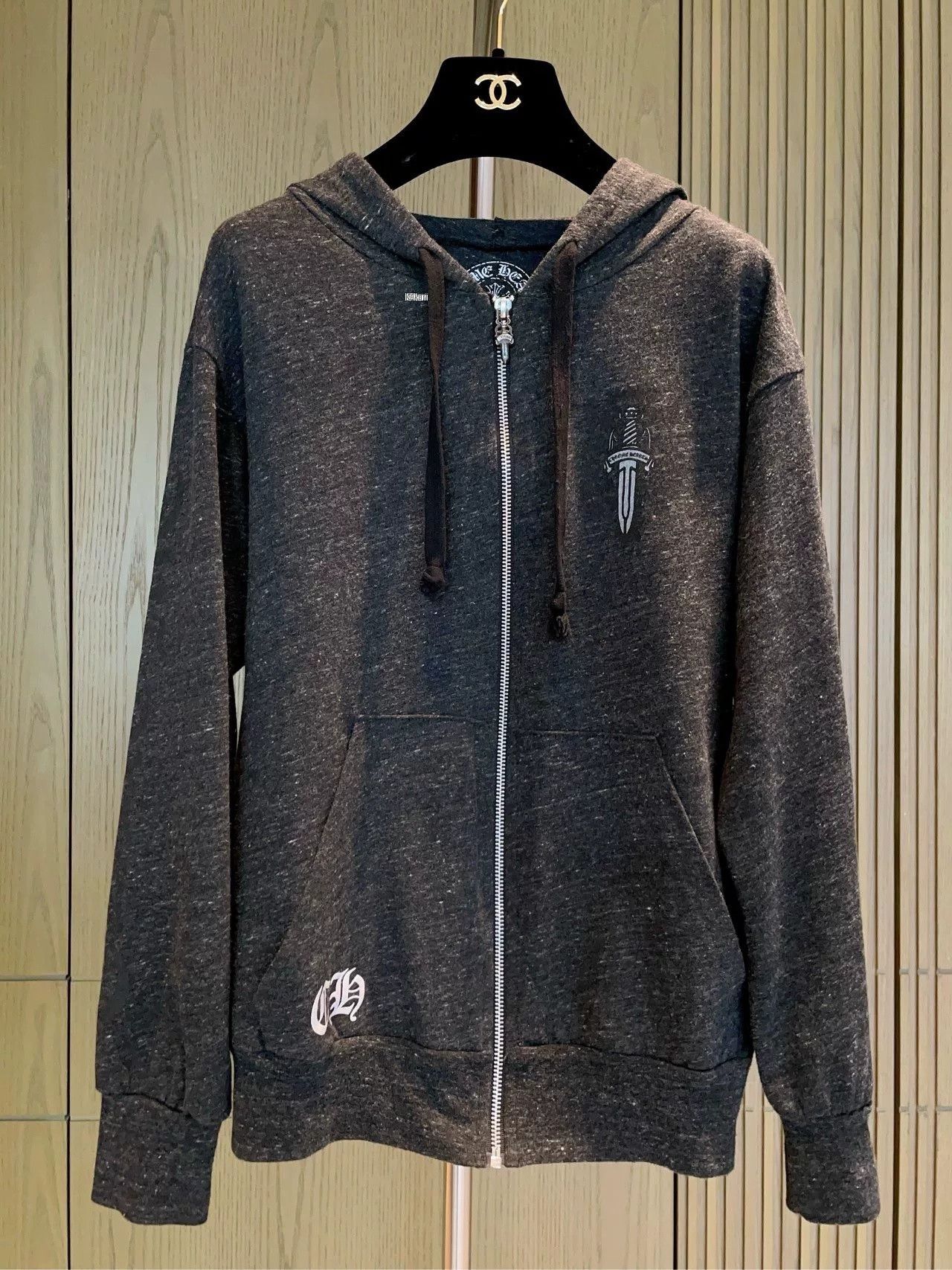Chrome Hearts Chrome Hearts Silver Zip Hoodie Size US S / EU 44-46 / 1 - 4 Thumbnail