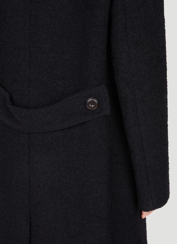 Acne Studios o1y0725 Boucle Coat in Black Size M / US 6-8 / IT 42-44 - 3 Thumbnail