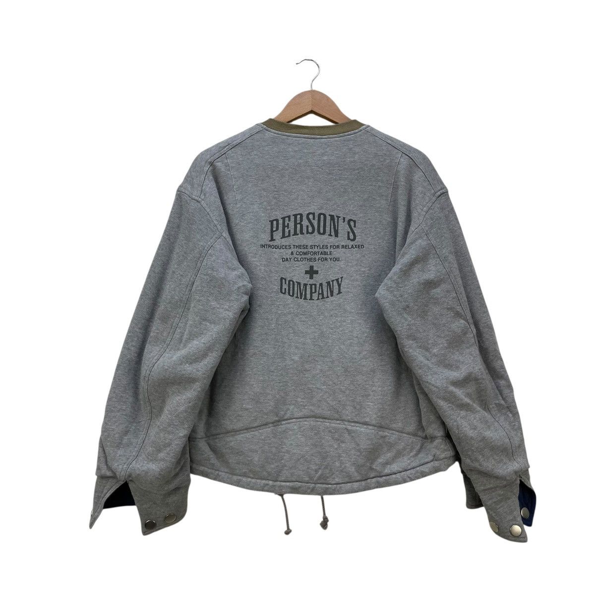 PERSON'S 🔥Vintage Person reversible BOmber Jacket Size US M / EU 48-50 / 2 - 4 Thumbnail
