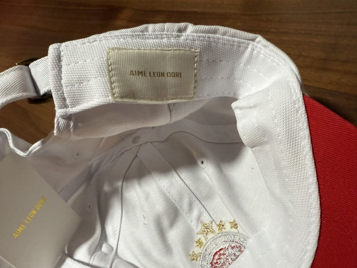 Aime Leon Dore Aime Leon Dore ALD / Olympiacos F.C. Logo Hat Bright White Size ONE SIZE - 9 Thumbnail