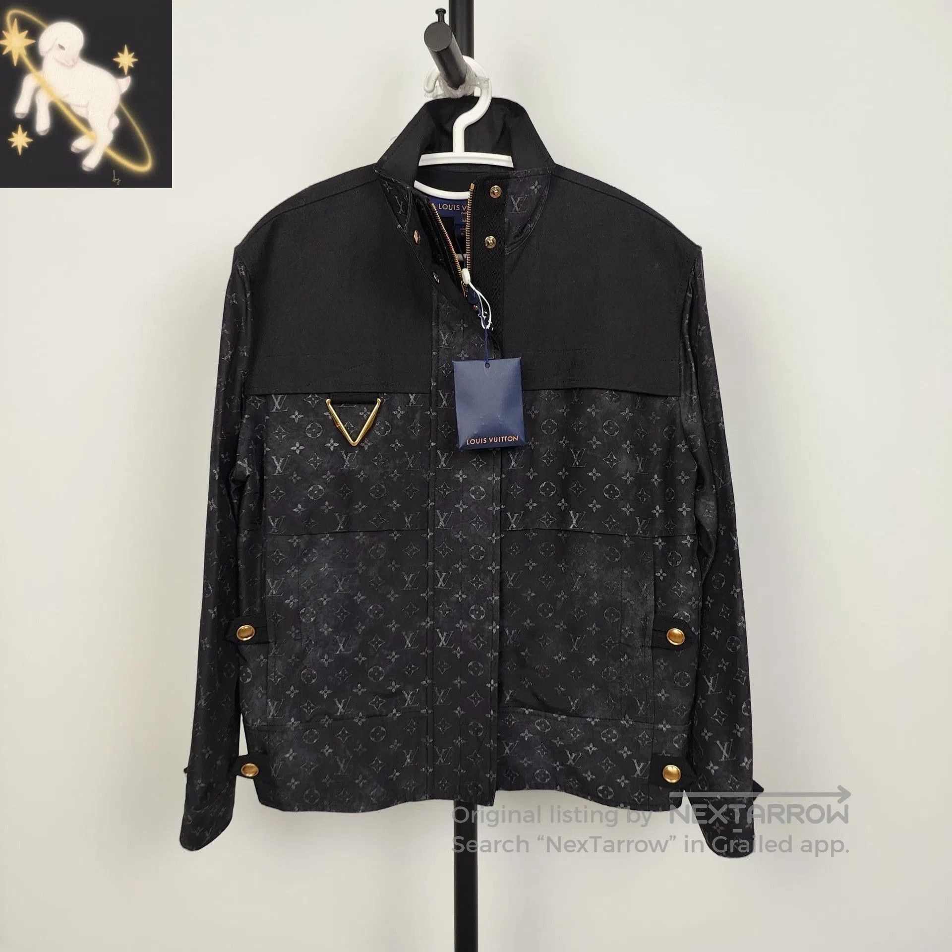Louis Vuitton Louis Vuitton Cruise Collection Black Jacket. Size XXS / US 00 / IT 34 - 1 Thumbnail