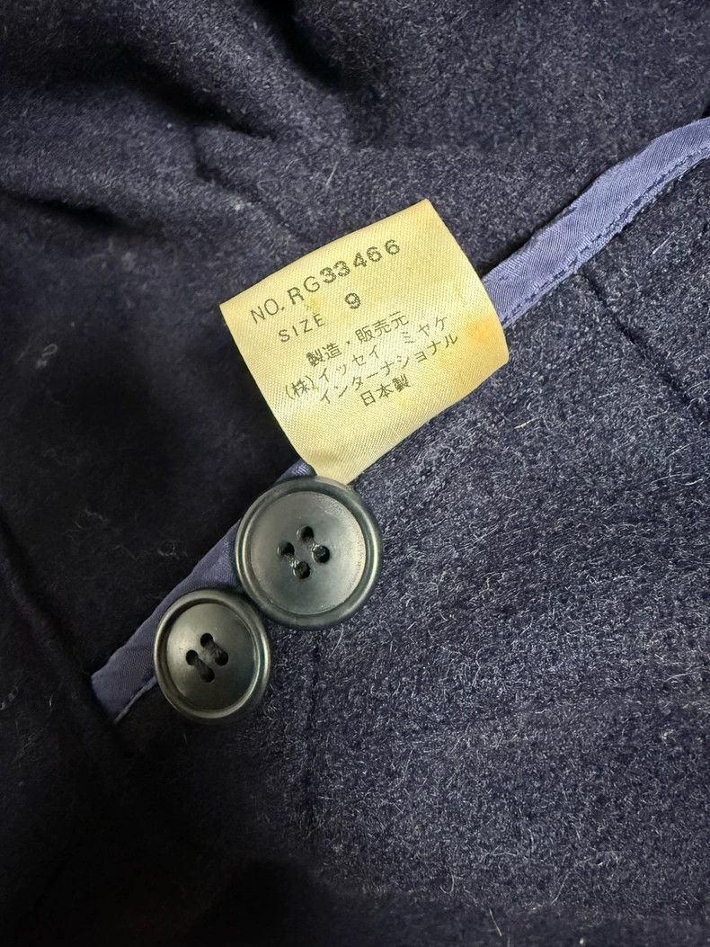 Issey Miyake issey miyake size:9 Wool navy blue coat Size US XXS / EU 40 - 5 Thumbnail