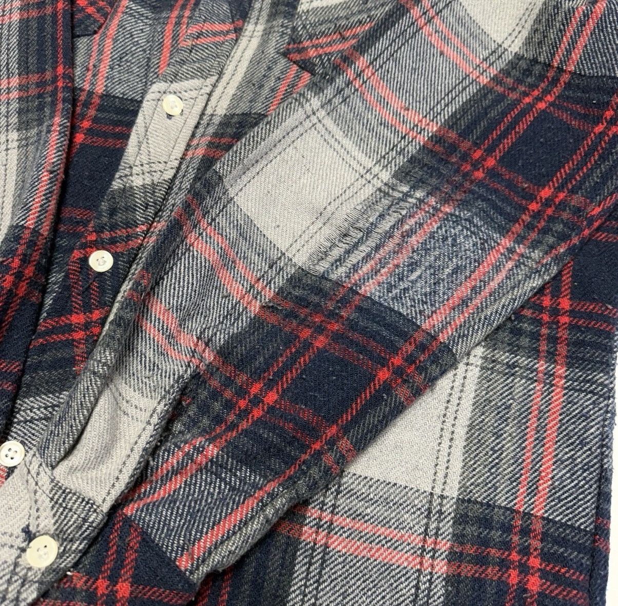 Hurley Vintage Hurley INT Flannel Long Sleeve Button-Up Shirt Size US XL / EU 56 / 4 - 11 Thumbnail
