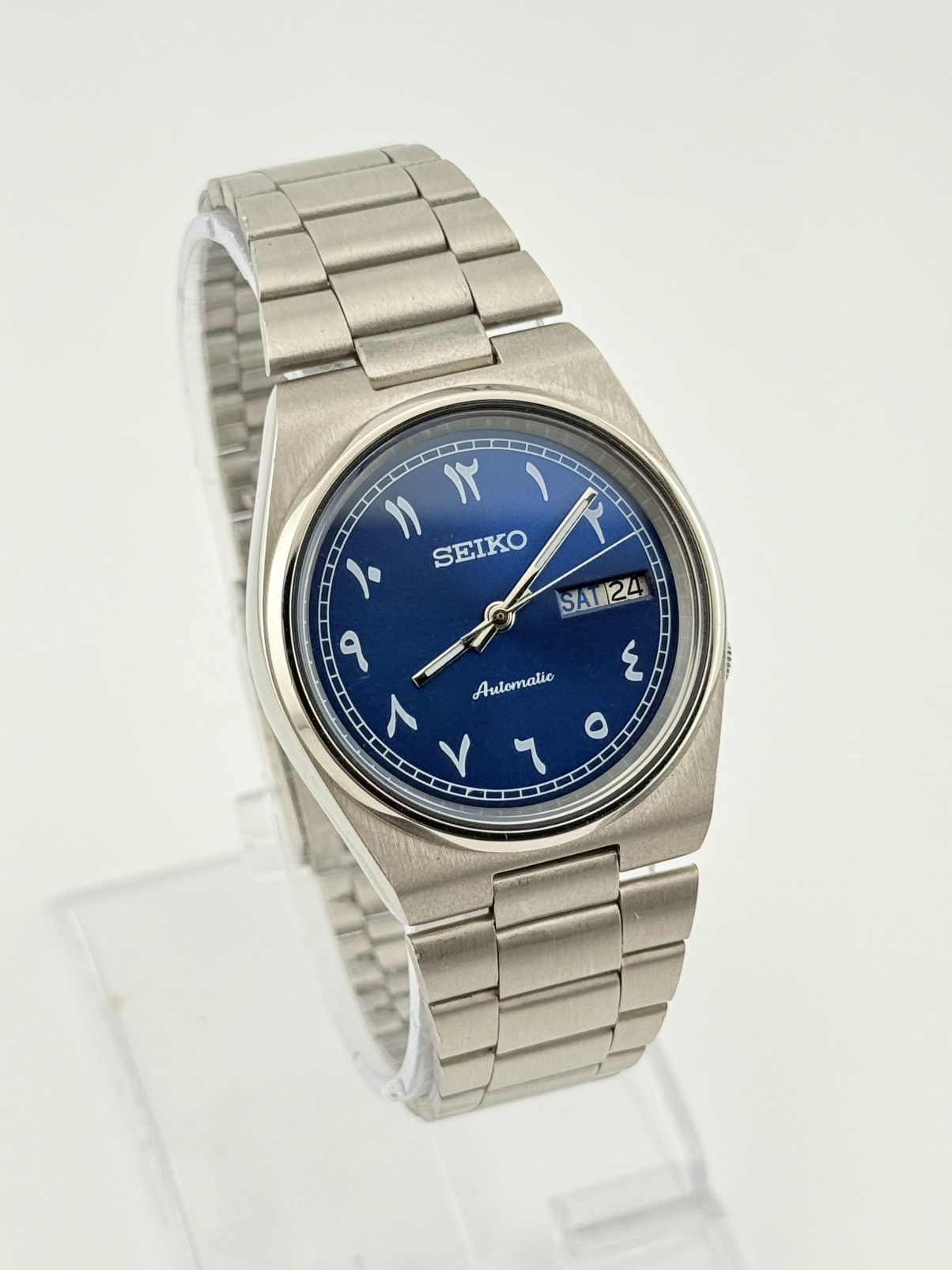 Seiko Seiko 5 Automatic Watch Blue Dial Men’s Wristwatch Size 36 - 2 Thumbnail