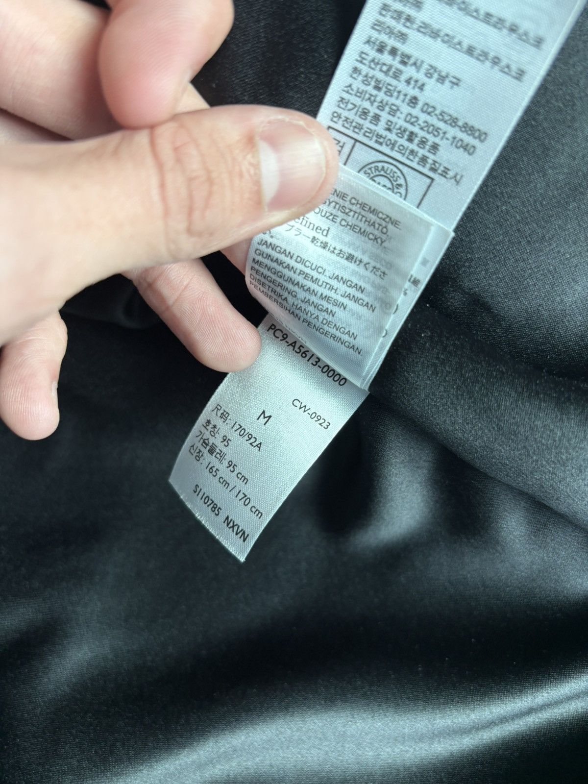 DENIM TEARS Denim Tears Black Leather Button Up Cotton Wreath Jacket Size US M / EU 48-50 / 2 - 11 Thumbnail