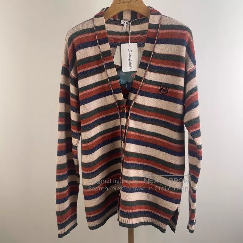 Loewe Loewe Colorful Striped Knit Sweater Size M / US 6-8 / IT 42-44 - 1 Thumbnail