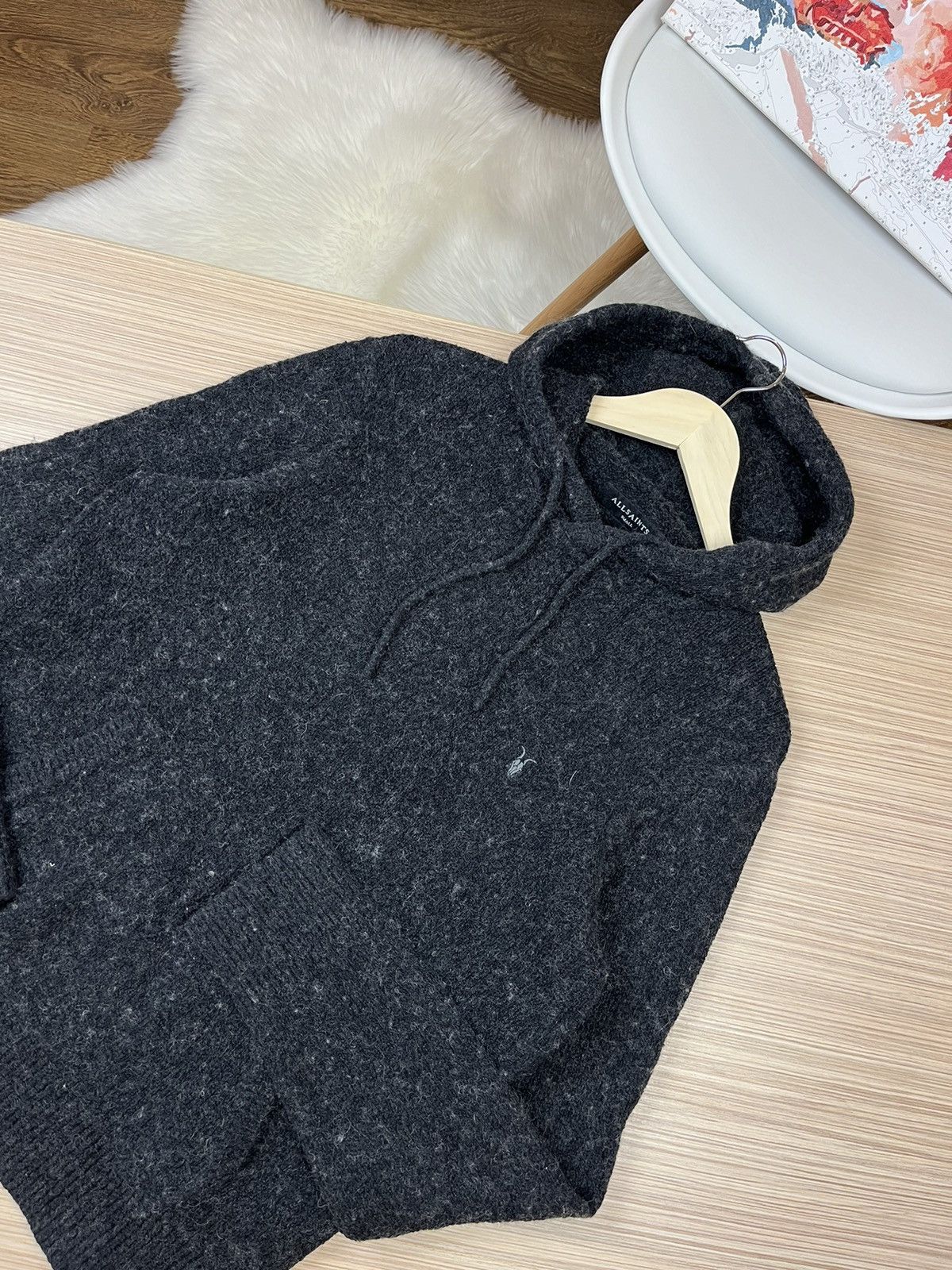 Allsaints Allsaints Cotton Knitted Wells Hoodie Size US S / EU 44-46 / 1 - 2 Thumbnail